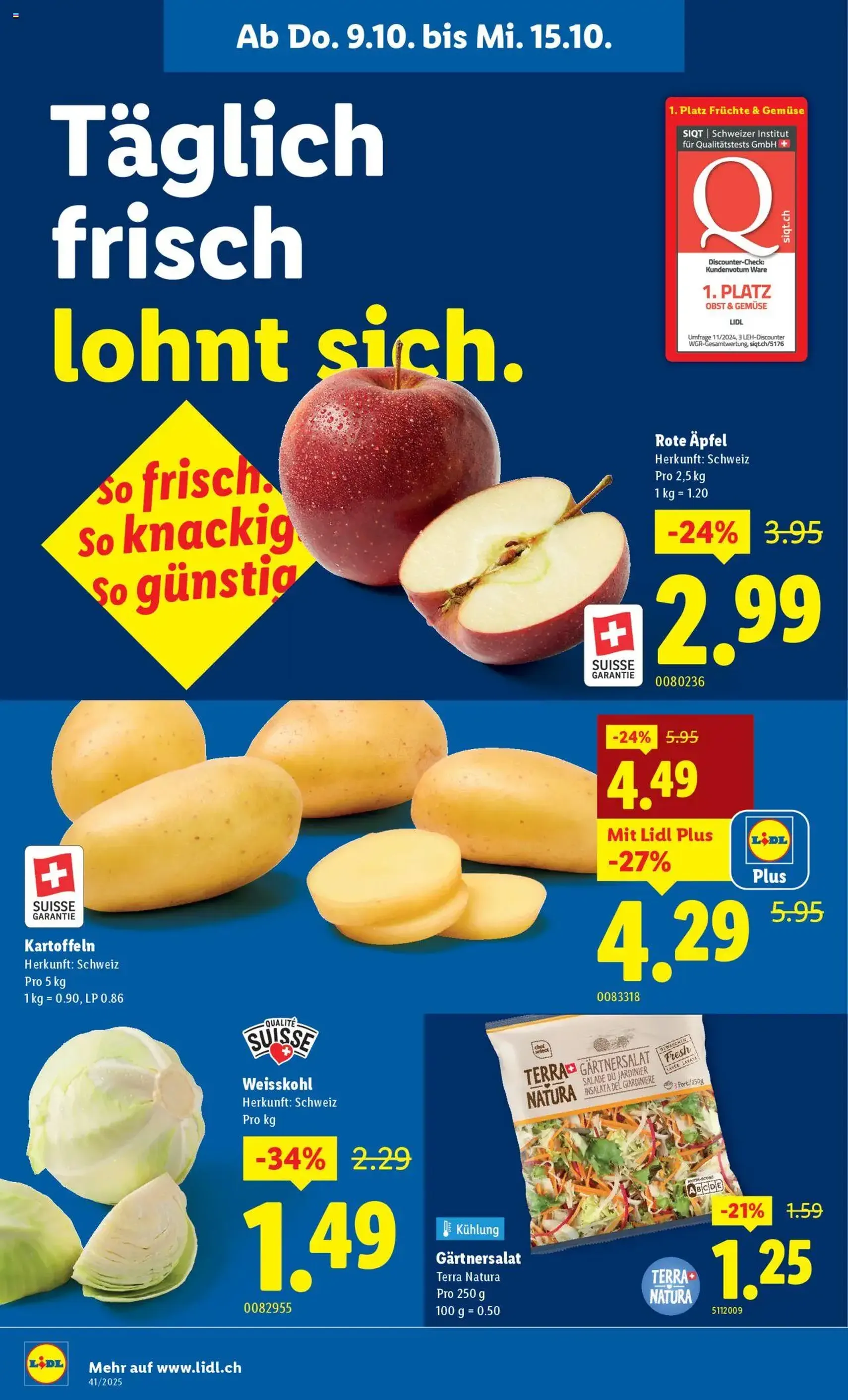 Lidl Aktionen - Gültiger Prospekt ab 09.10.2025, Seite 4 von insgesamt 32