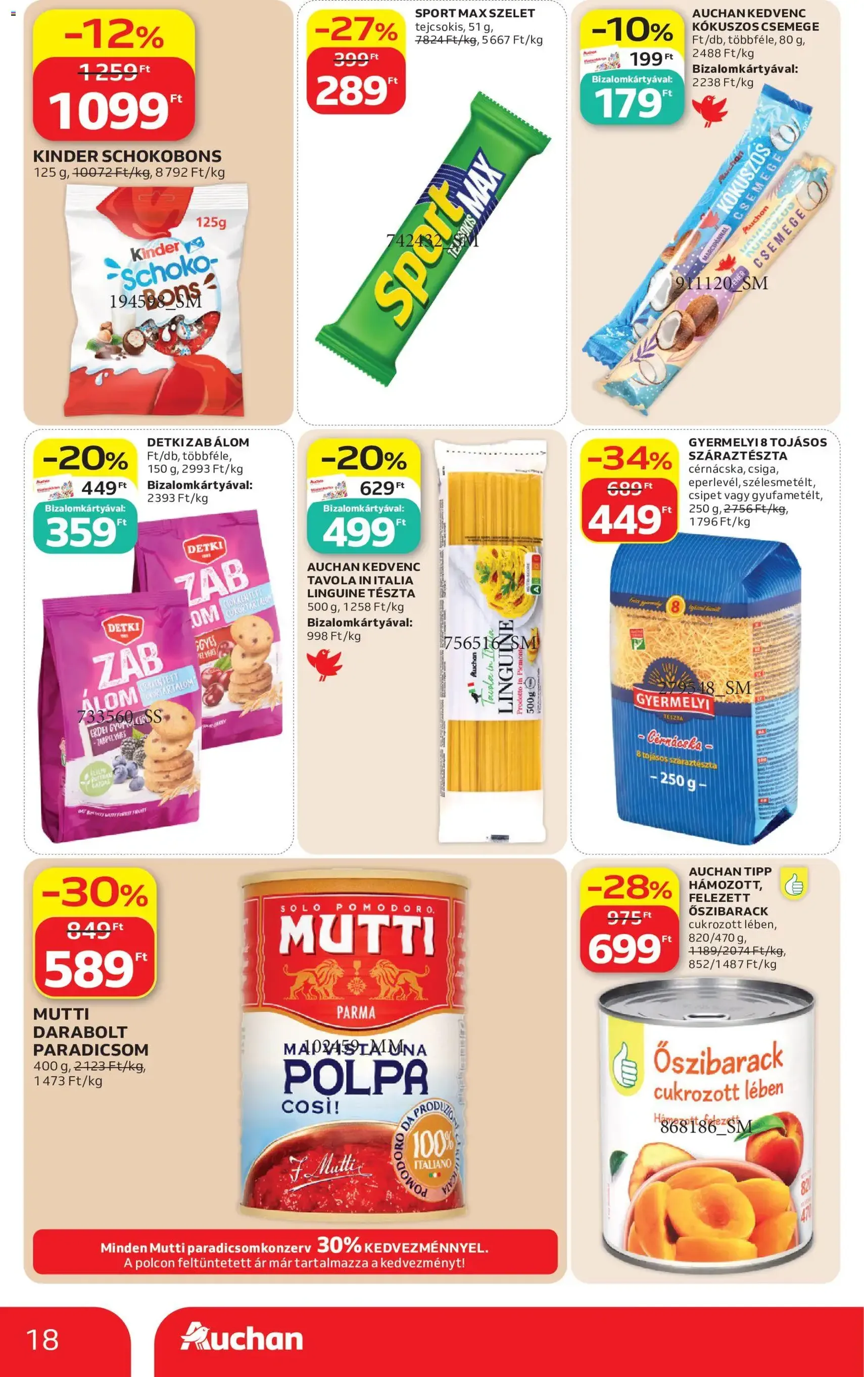 Auchan akciós újság - 2026.06.25. érvényes szórólap 18 oldal 38 oldalból