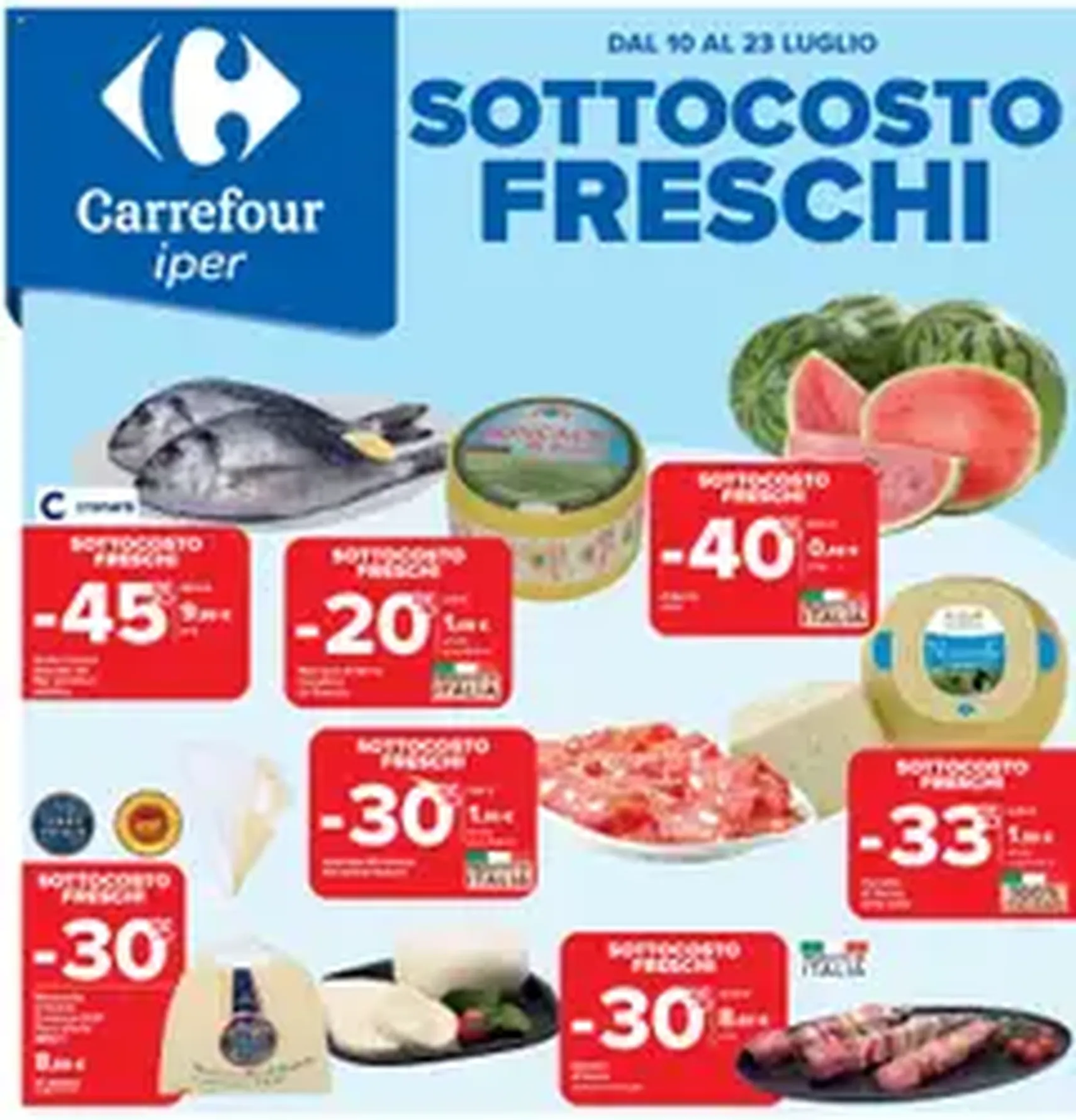 Volantino Carrefour - volantino valido dal 10/07/2025 pagina 1 di 1
