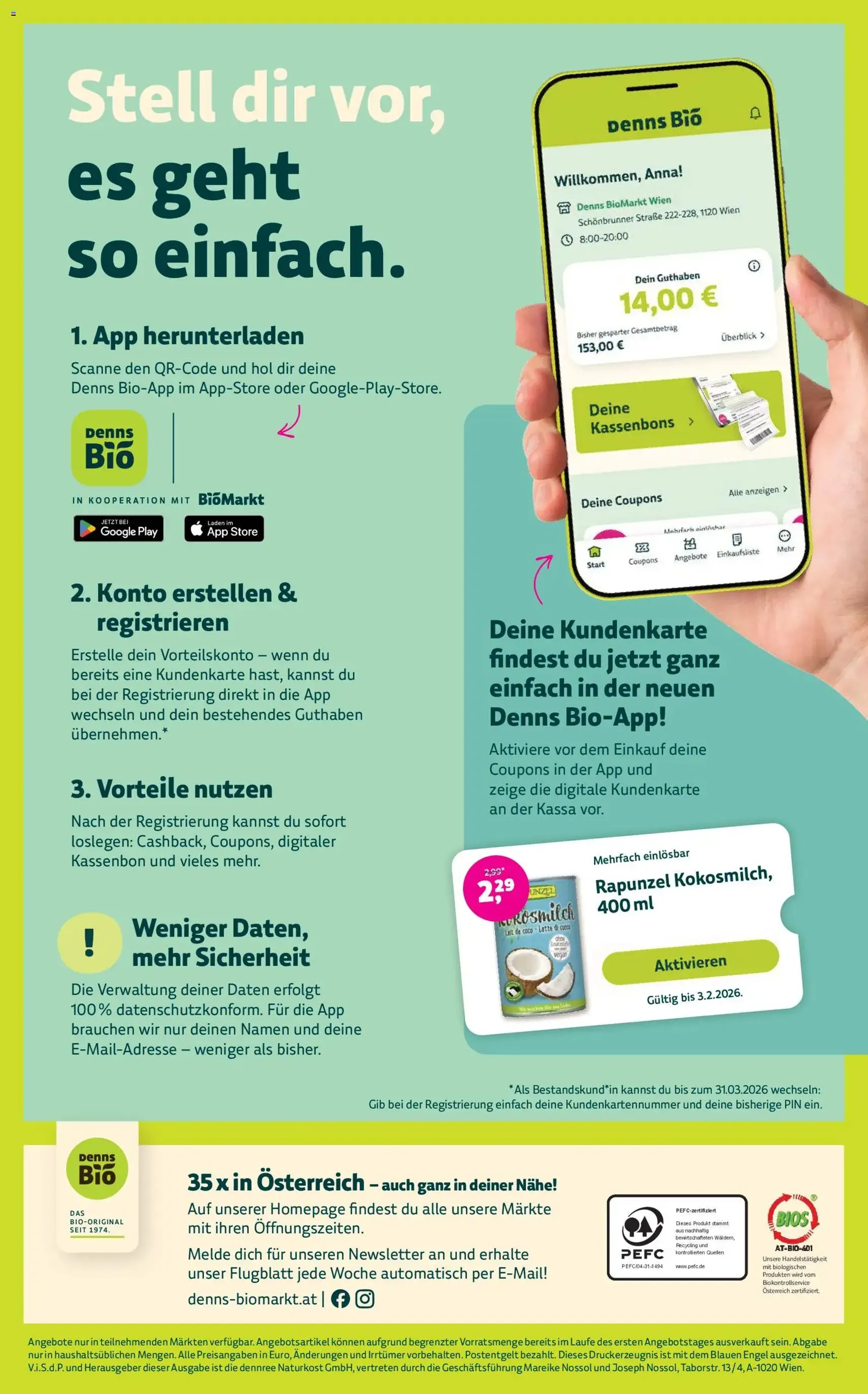Denns BioMarkt Angebote - Gültiger Prospekt ab 28.01.2026, Seite 12 von insgesamt 12