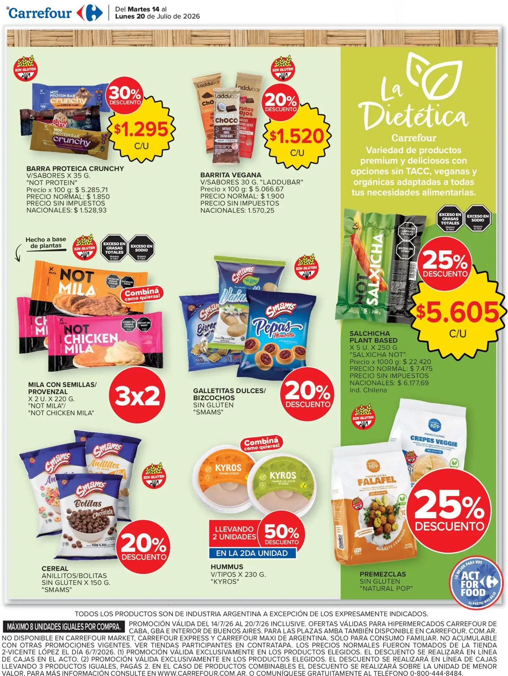 Carrefour ofertas - folleto válido desde 14/07/2026 página 18 de 33