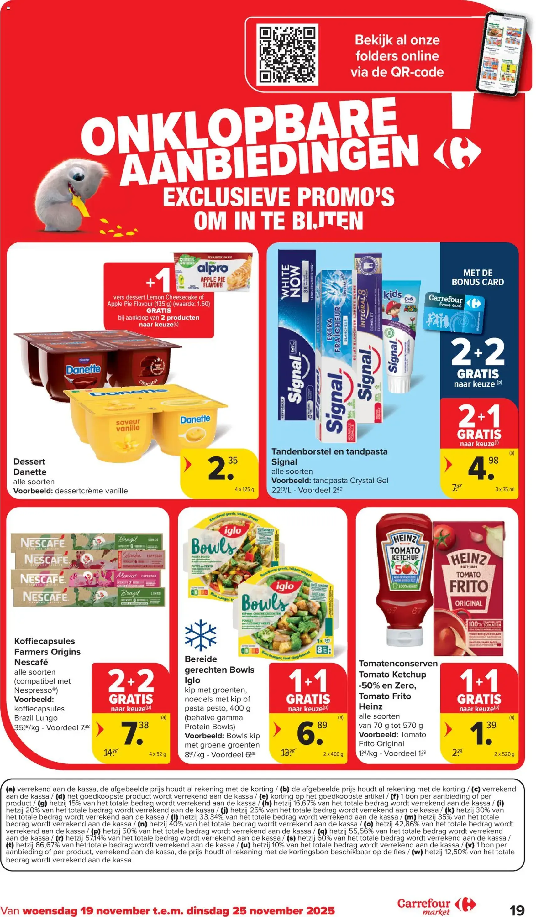 Carrefour market folder week 47 - geldige folder vanaf 19/11/2025 pagina 19 van 20