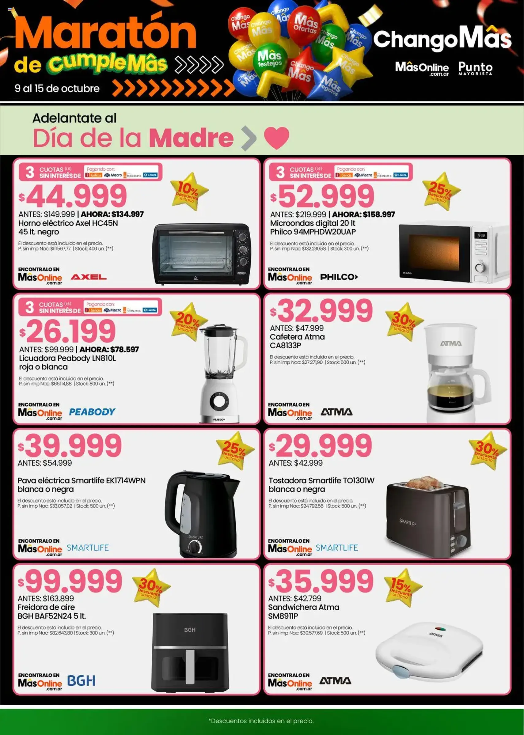 Changomas ofertas - folleto válido desde 09/10/2025 página 5 de 21 Changomas ofertas - folleto válido desde 09/10/2025 página 5 de 21
