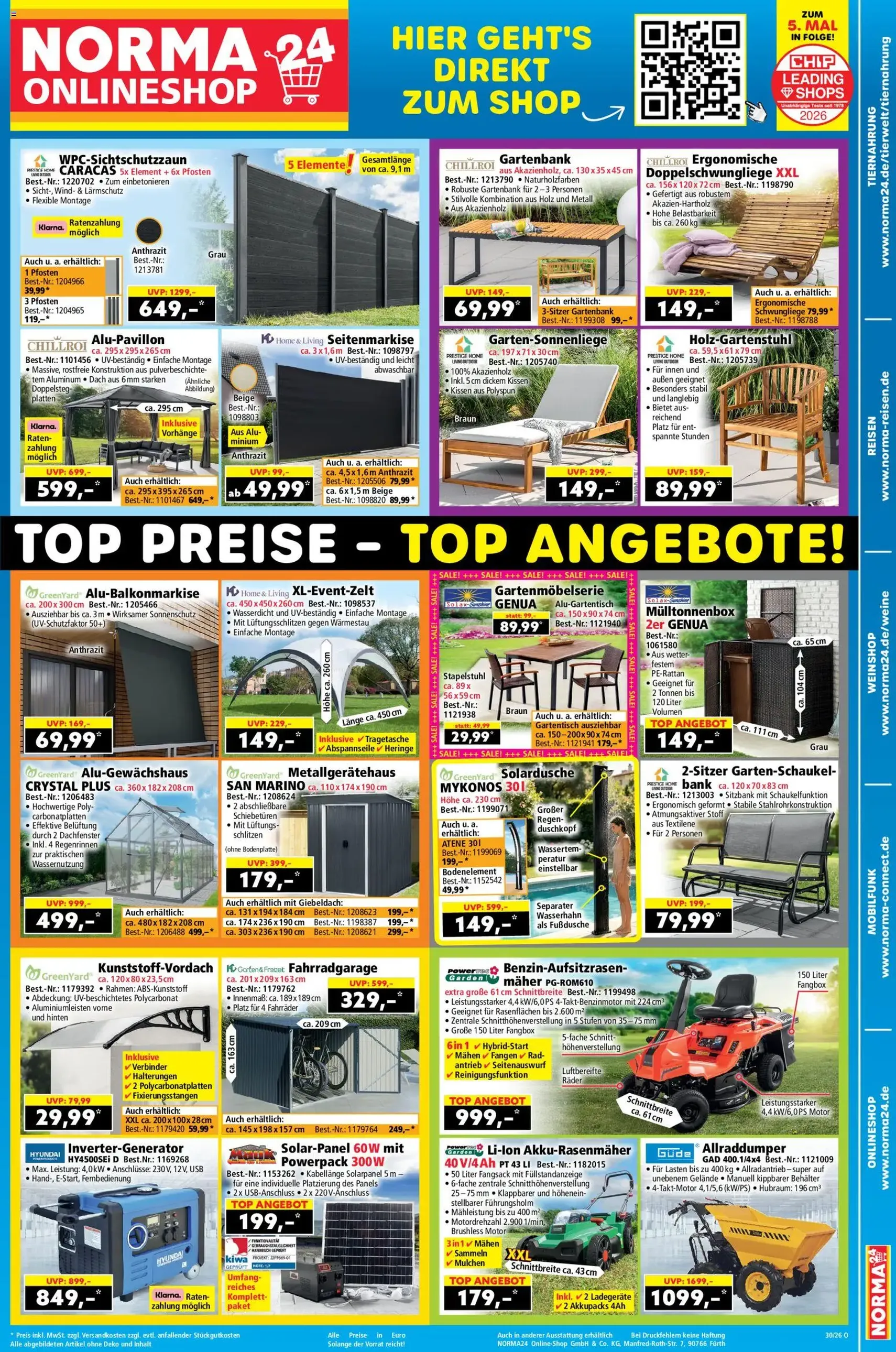 Norma Prospekt - Gültiger Prospekt ab 20.07.2026, Seite 18 von insgesamt 19