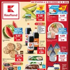 Kaufland SK akciós újság - szórólap előnézete érvényes 2026.08.06. -tól