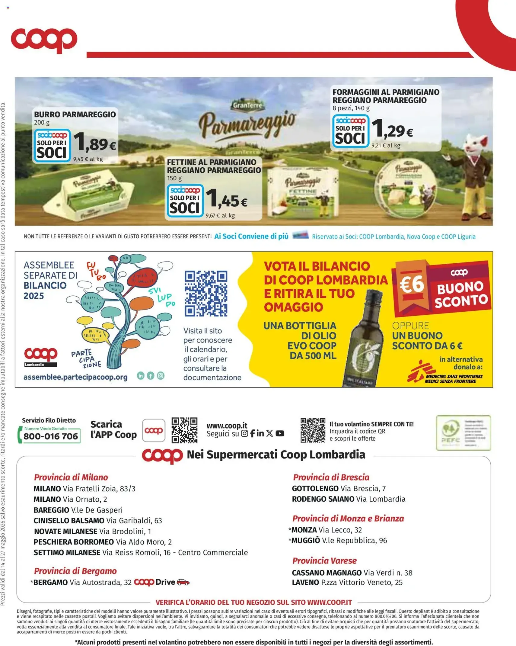 COOP volantino Offerte Top Milano - volantino valido dal 14/05/2026 pagina 25 di 25