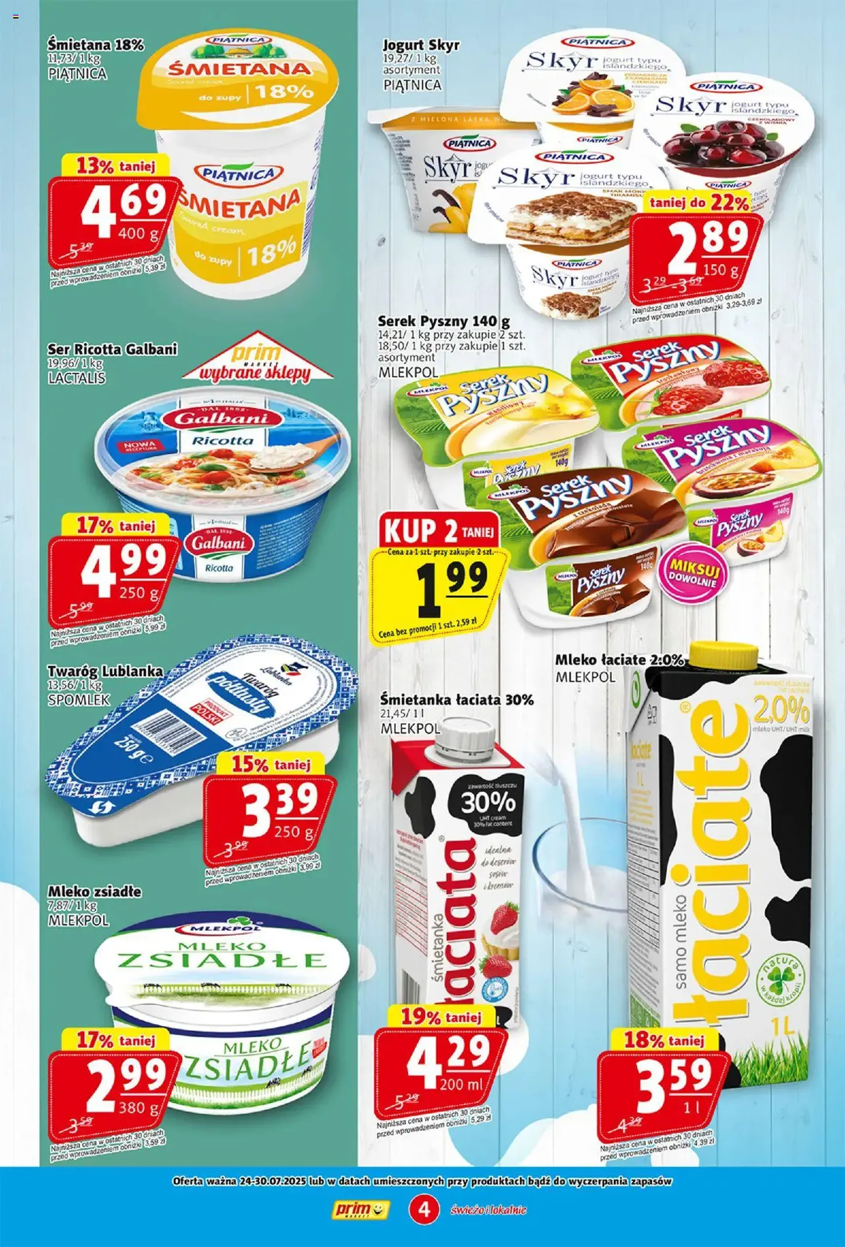Prim Market Gazetka - ważny gazetka od 24.07.2025 strona 4 z 16 Prim Market Gazetka - ważny gazetka od 24.07.2025 strona 4 z 16