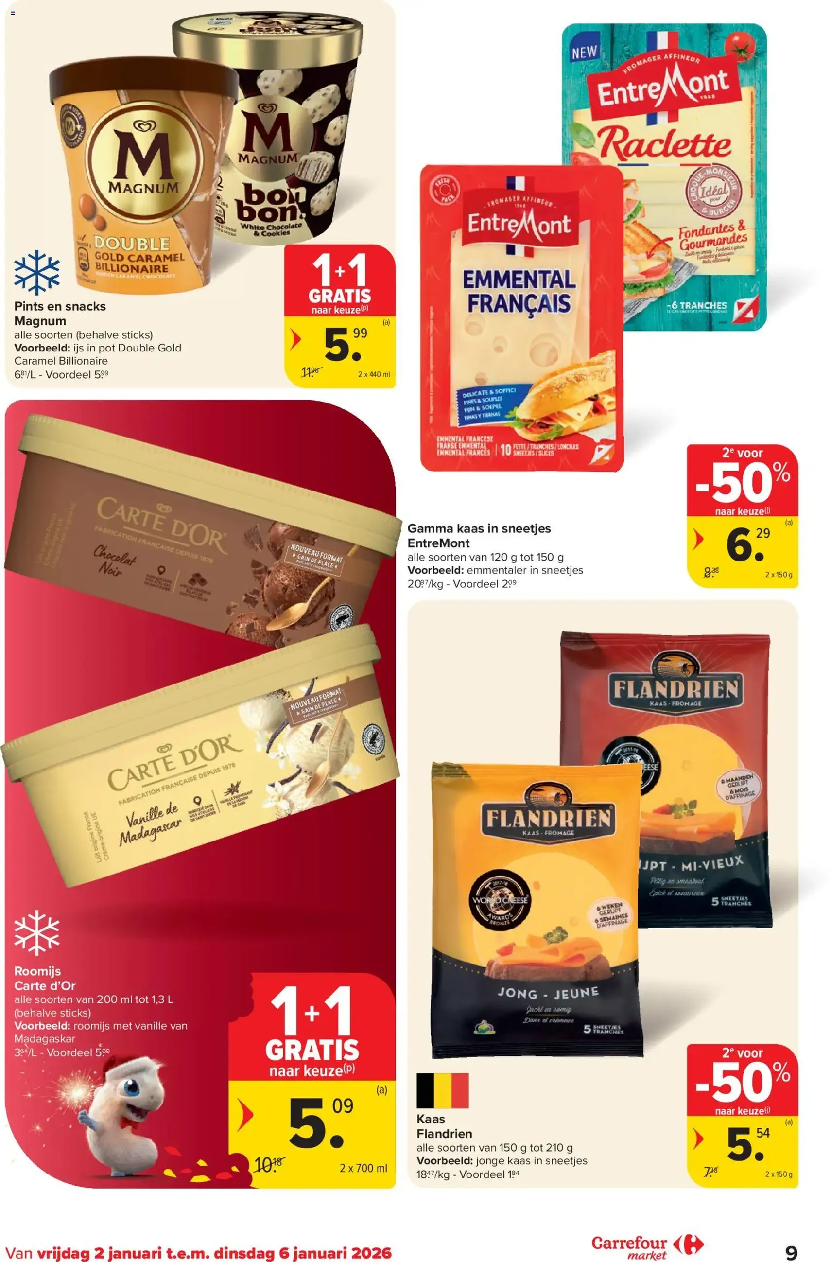 Carrefour market folder week 1 - geldige folder vanaf 02/01/2026 pagina 9 van 20