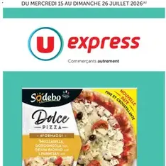 U Express catalogue - Prévisualisation du catalogue valable à partir du 15/07/2026