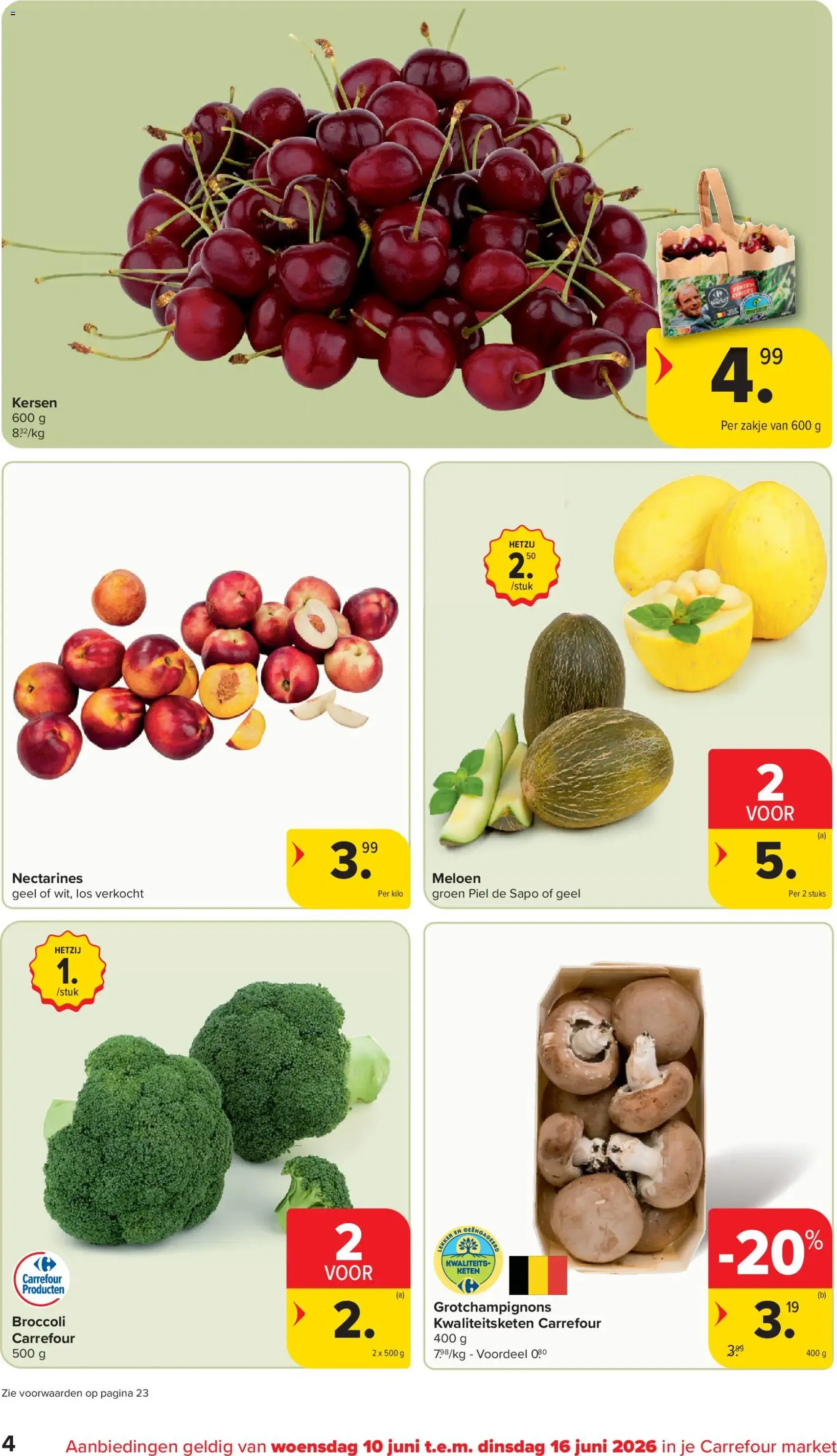 Carrefour market folder week 24 - geldige folder vanaf 10/06/2026 pagina 4 van 24