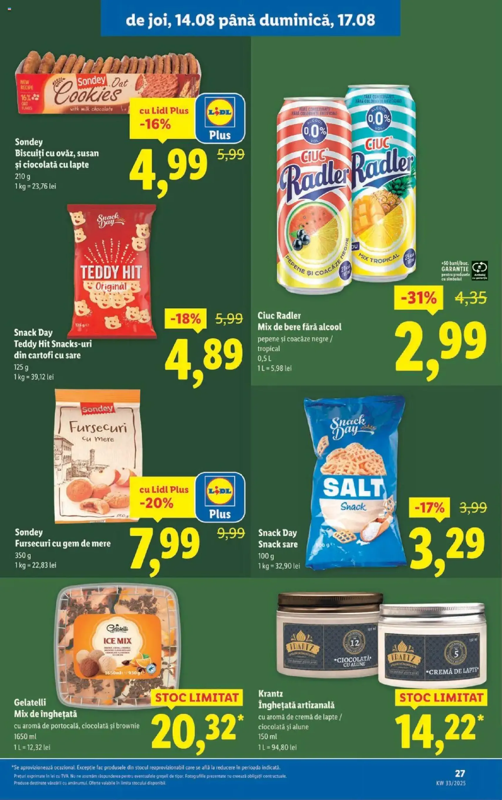 Catalog Lidl - cataloage valabile începând cu 11.08.2025 pagina 27 din 38 Catalog Lidl - cataloage valabile începând cu 11.08.2025 pagina 27 din 38