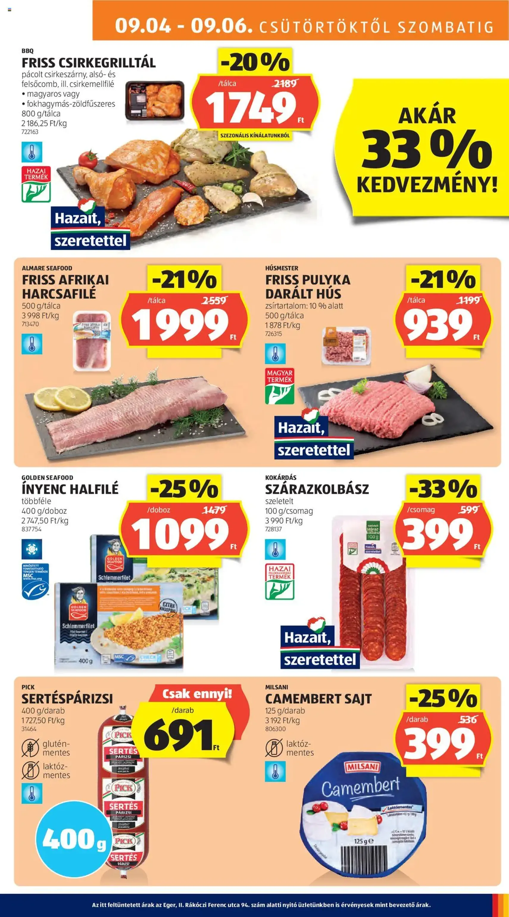 Aldi Akciós újság - 2025.09.04. érvényes szórólap 9 oldal 45 oldalból Aldi Akciós újság - 2025.09.04. érvényes szórólap 9 oldal 45 oldalból