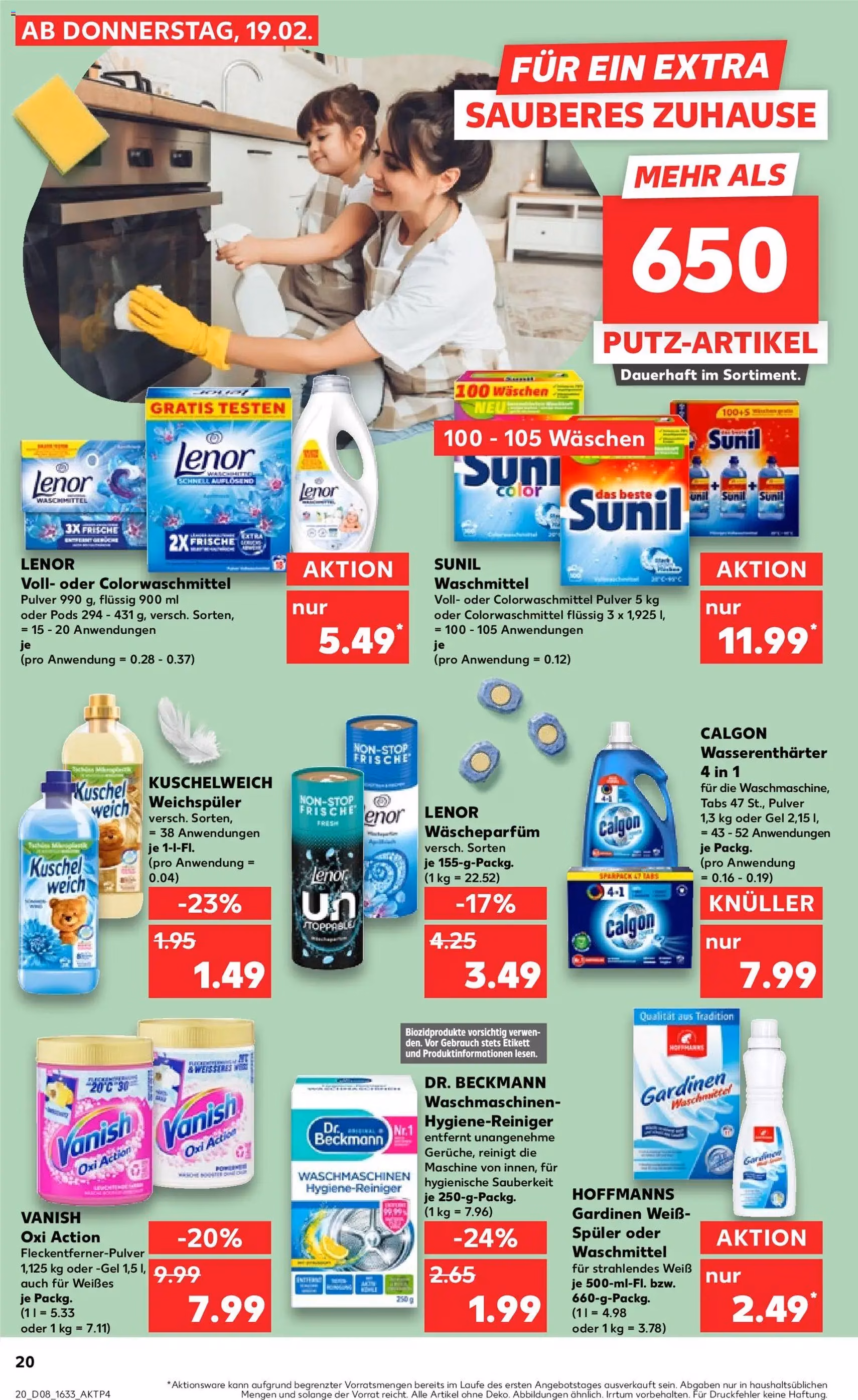 Kaufland Prospekt - Gültiger Prospekt ab 19.02.2026, Seite 20 von insgesamt 59