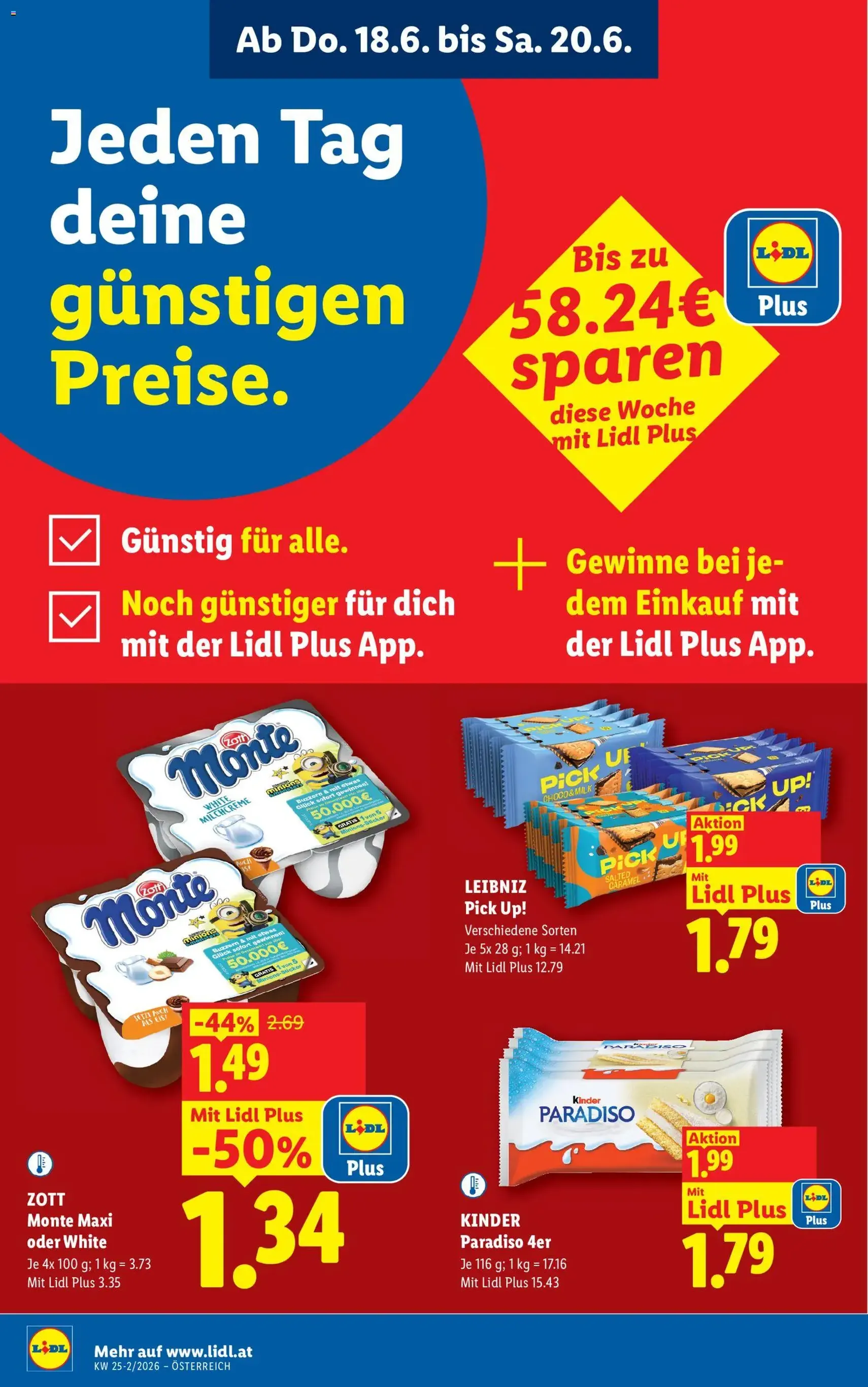 Lidl Flugblatt - Gültiger Prospekt ab 18.06.2026, Seite 4 von insgesamt 59