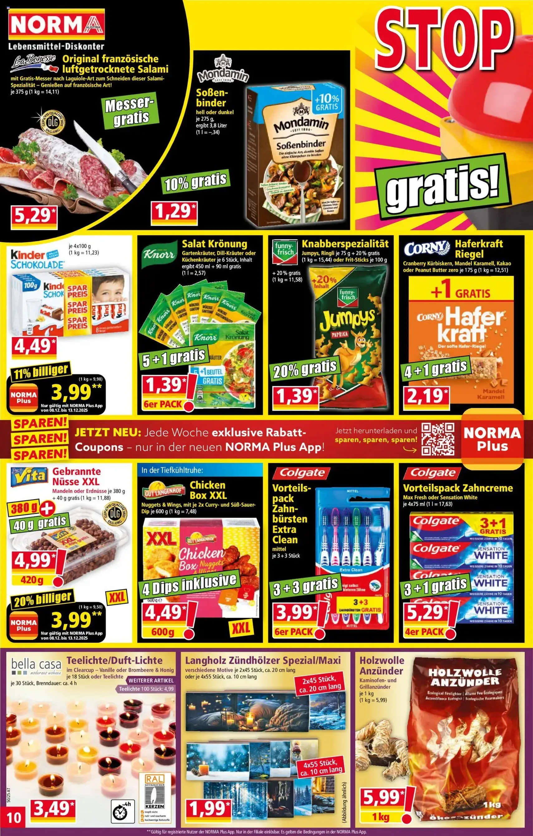 Norma Flugblatt - Gültiger Prospekt ab 08.12.2025, Seite 10 von insgesamt 20