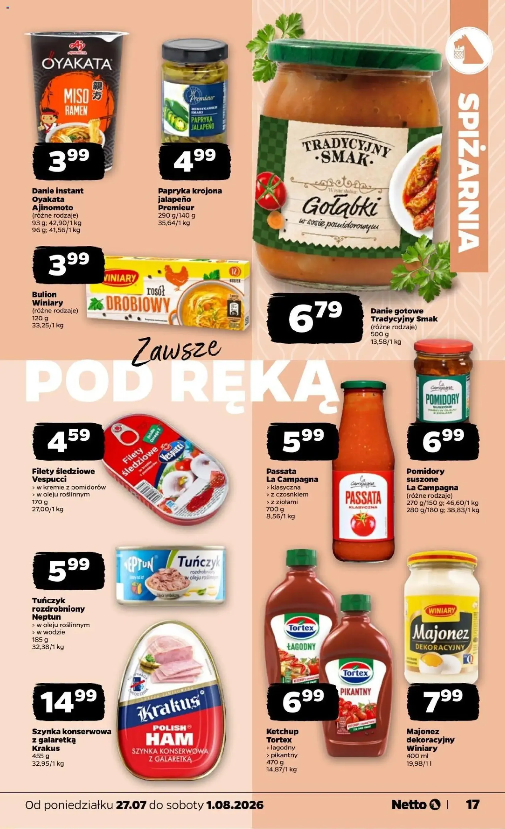 Netto gazetka od poniedziałku - ważny gazetka od 27.07.2026 strona 17 z 33