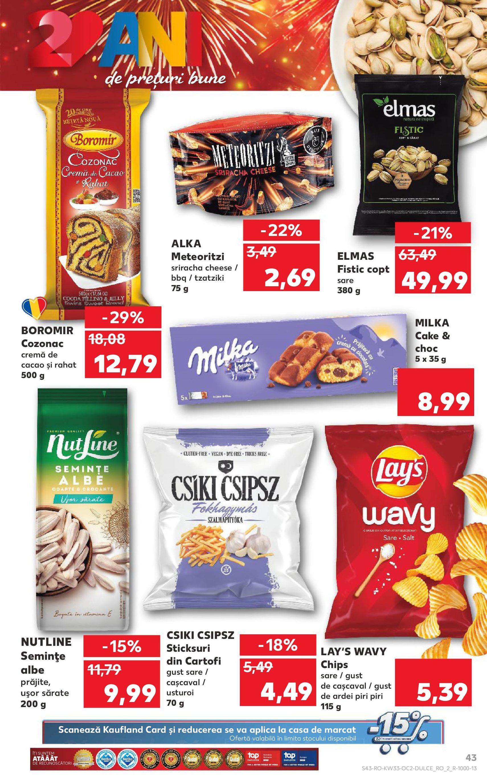 Catalog Kaufland - București - cataloage valabile începând cu 13.08.2025 pagina 43 din 66 Catalog Kaufland - București - cataloage valabile începând cu 13.08.2025 pagina 43 din 66