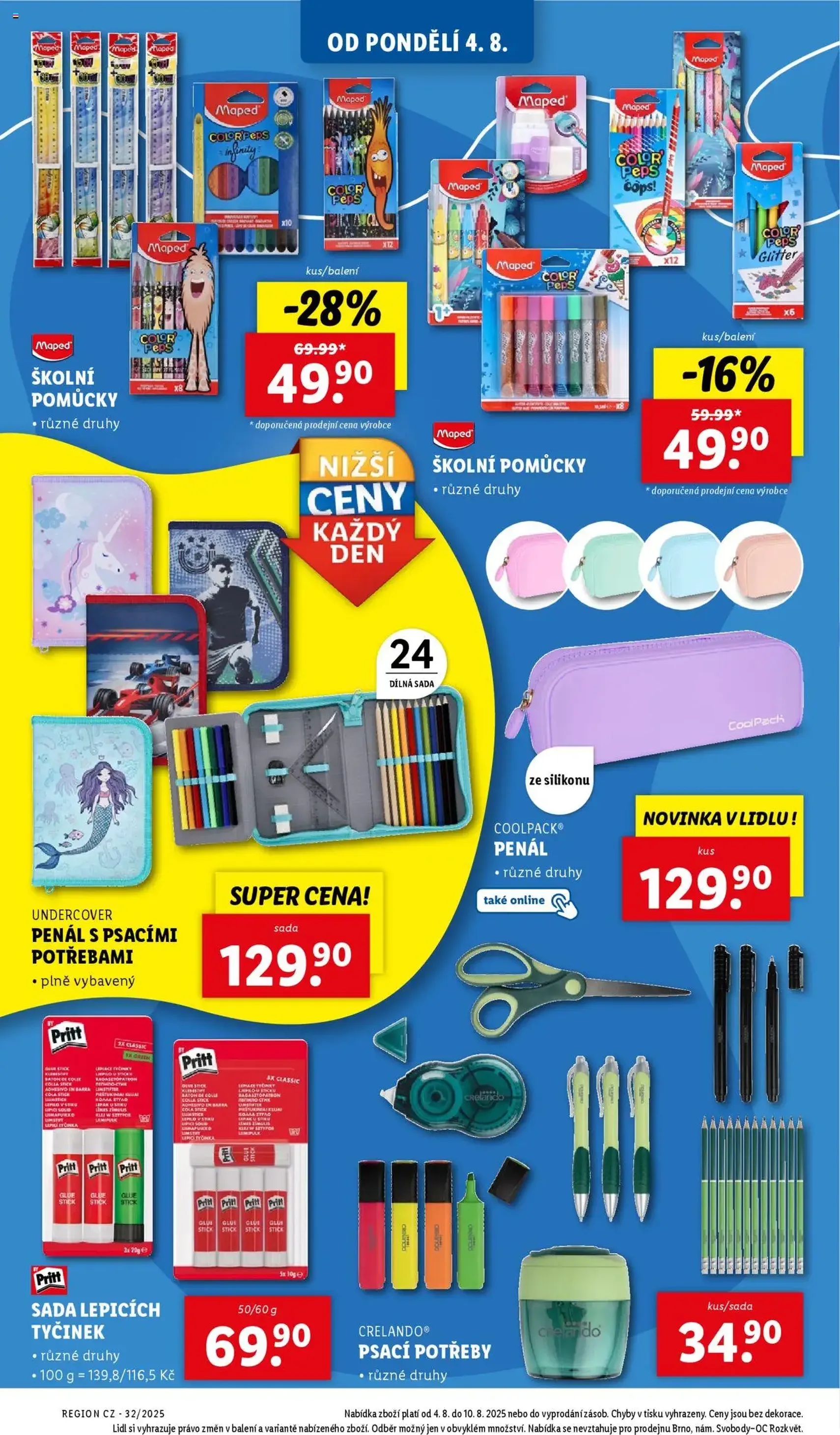 Lidl leták - platný leták od 04.08.2025 strana 32 z 41 Lidl leták - platný leták od 04.08.2025 strana 32 z 41