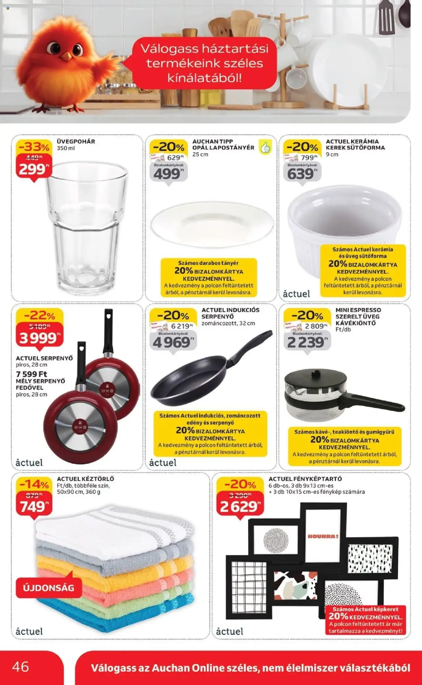 Auchan Akciós újság - 2025.09.04. érvényes szórólap 46 oldal 52 oldalból Auchan Akciós újság - 2025.09.04. érvényes szórólap 46 oldal 52 oldalból