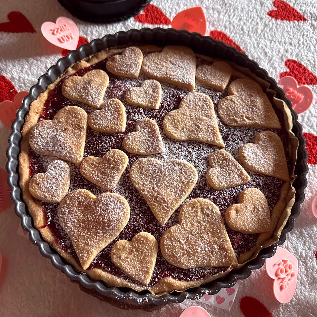 Torta in tazza alle fragole