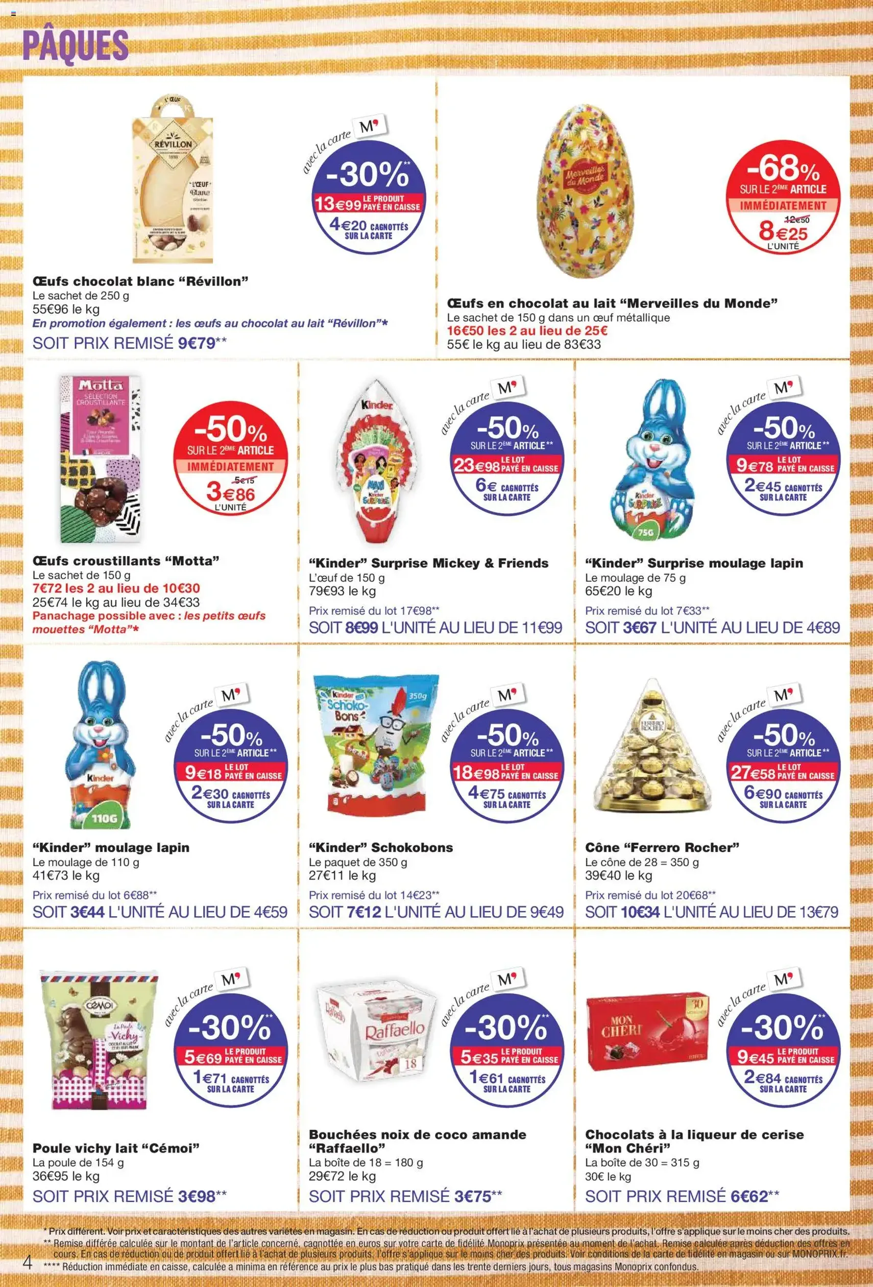 Monoprix catalogue - brochure valable à partir du 24/03/2026, page 4 sur 66