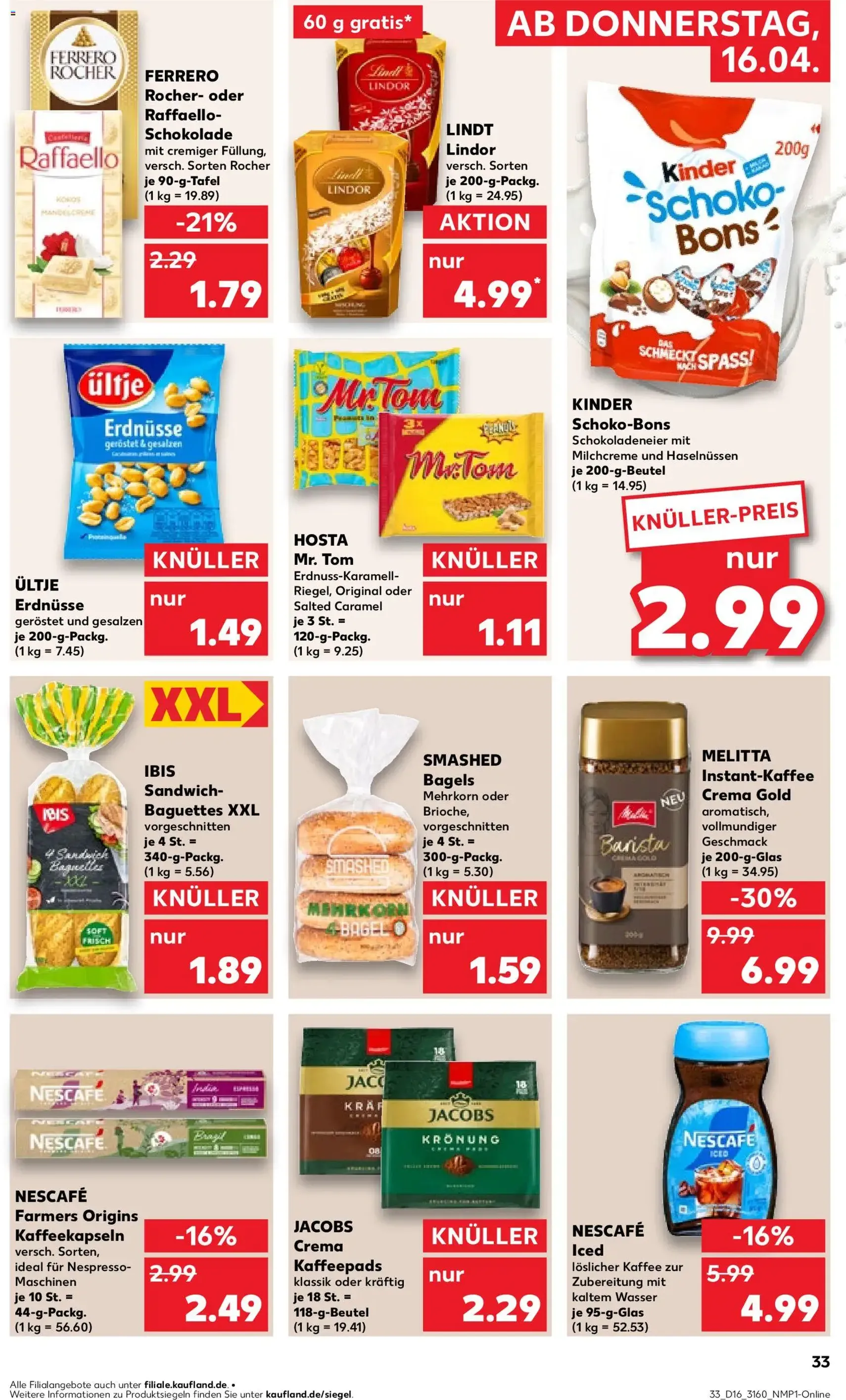 Kaufland Prospekt - Gültiger Prospekt ab 16.04.2026, Seite 33 von insgesamt 58