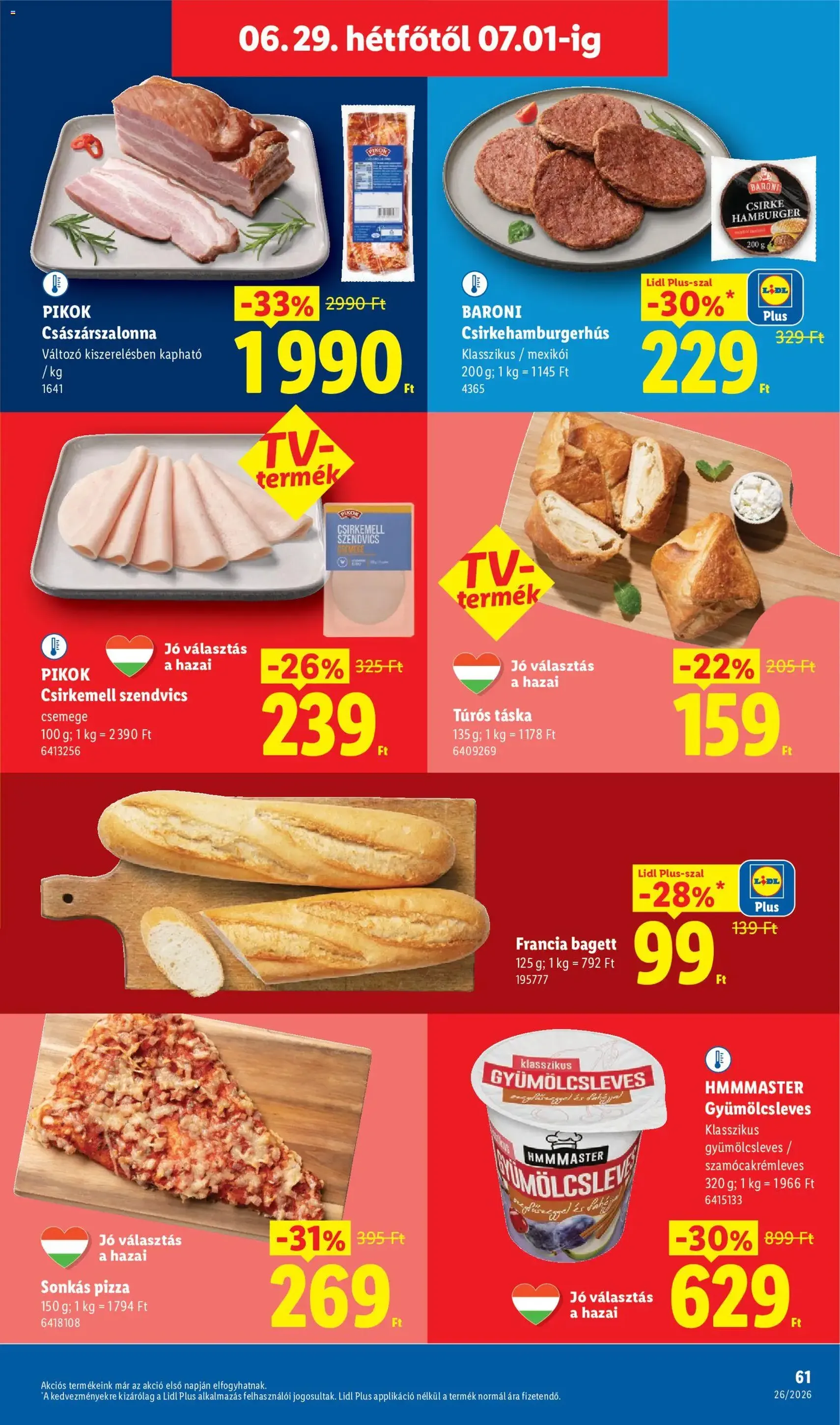 Lidl akciós újság - 2026.06.25. érvényes szórólap 61 oldal 74 oldalból