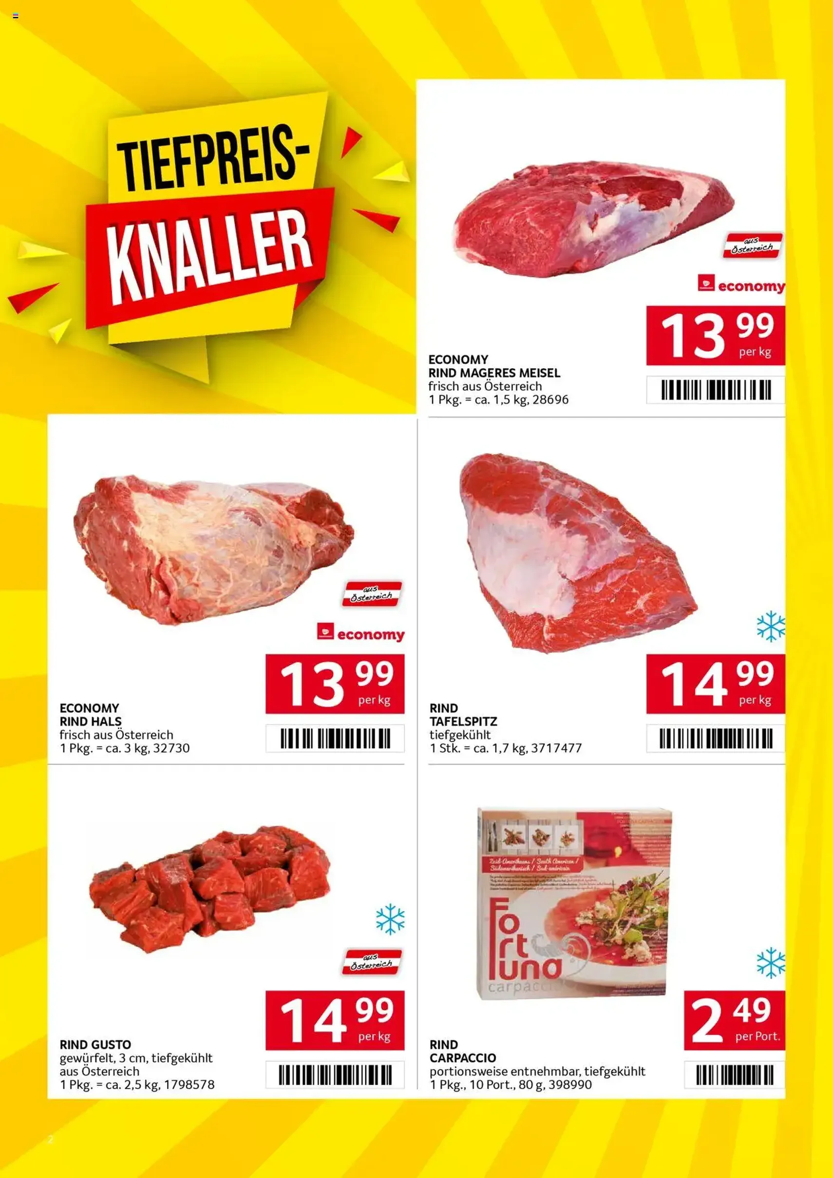 Transgourmet Flugblatt - Gültiger Prospekt ab 17.08.2025, Seite 2 von insgesamt 27