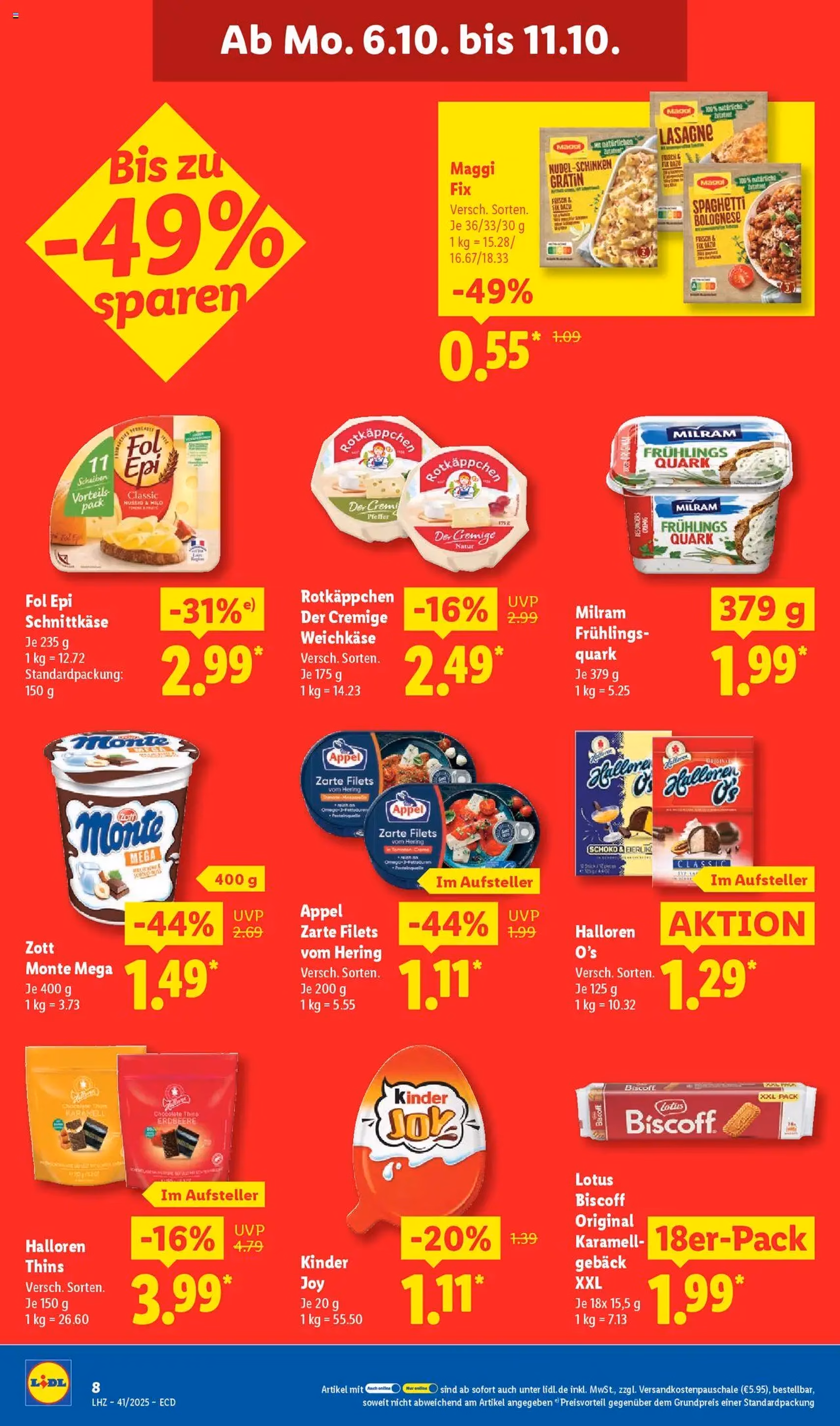 Lidl - Prospekt - Gültiger Prospekt ab 06.10.2025, Seite 18 von insgesamt 70 Lidl - Prospekt - Gültiger Prospekt ab 06.10.2025, Seite 18 von insgesamt 70