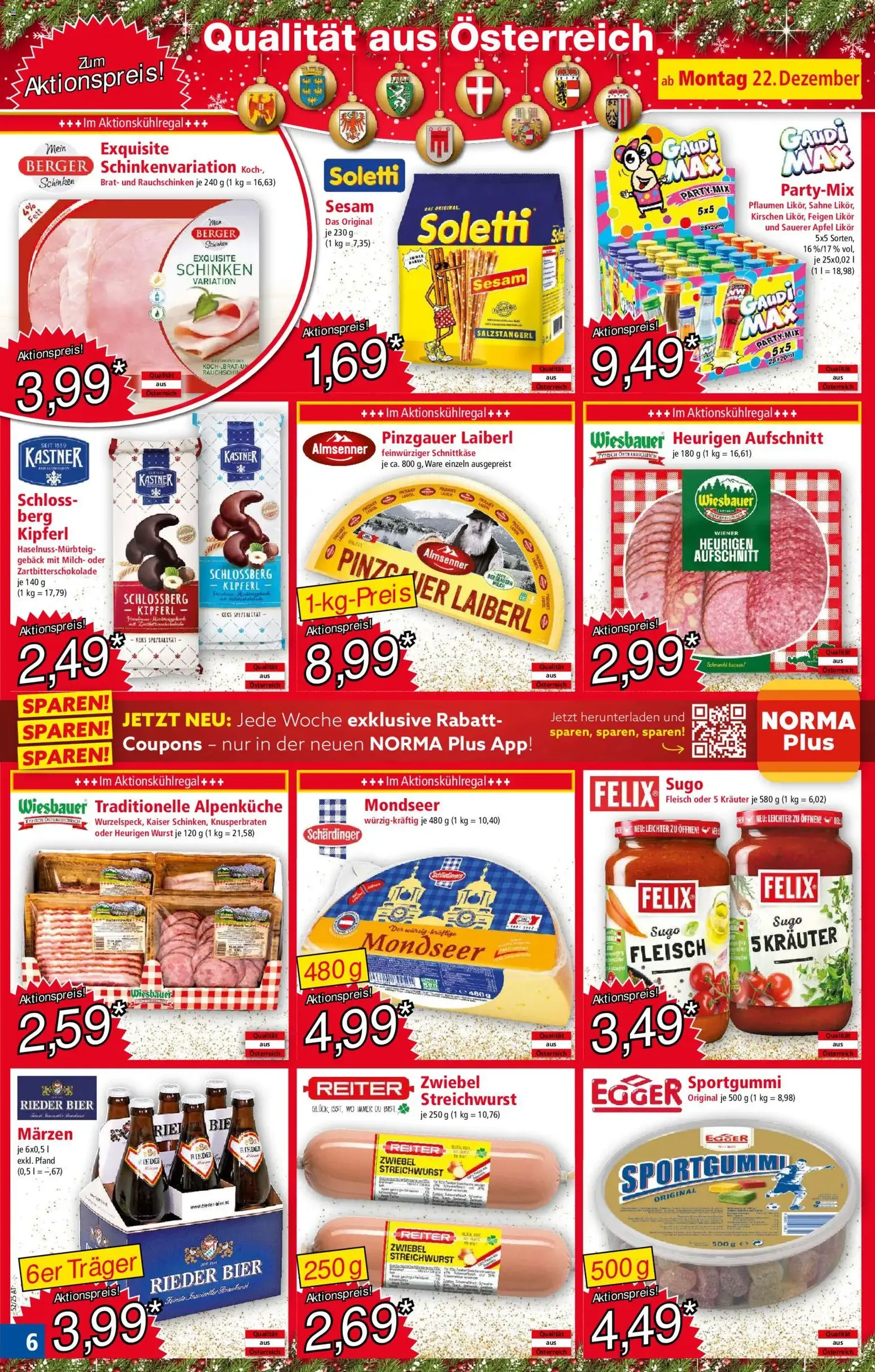 Norma Flugblatt - Gültiger Prospekt ab 22.12.2025, Seite 6 von insgesamt 12