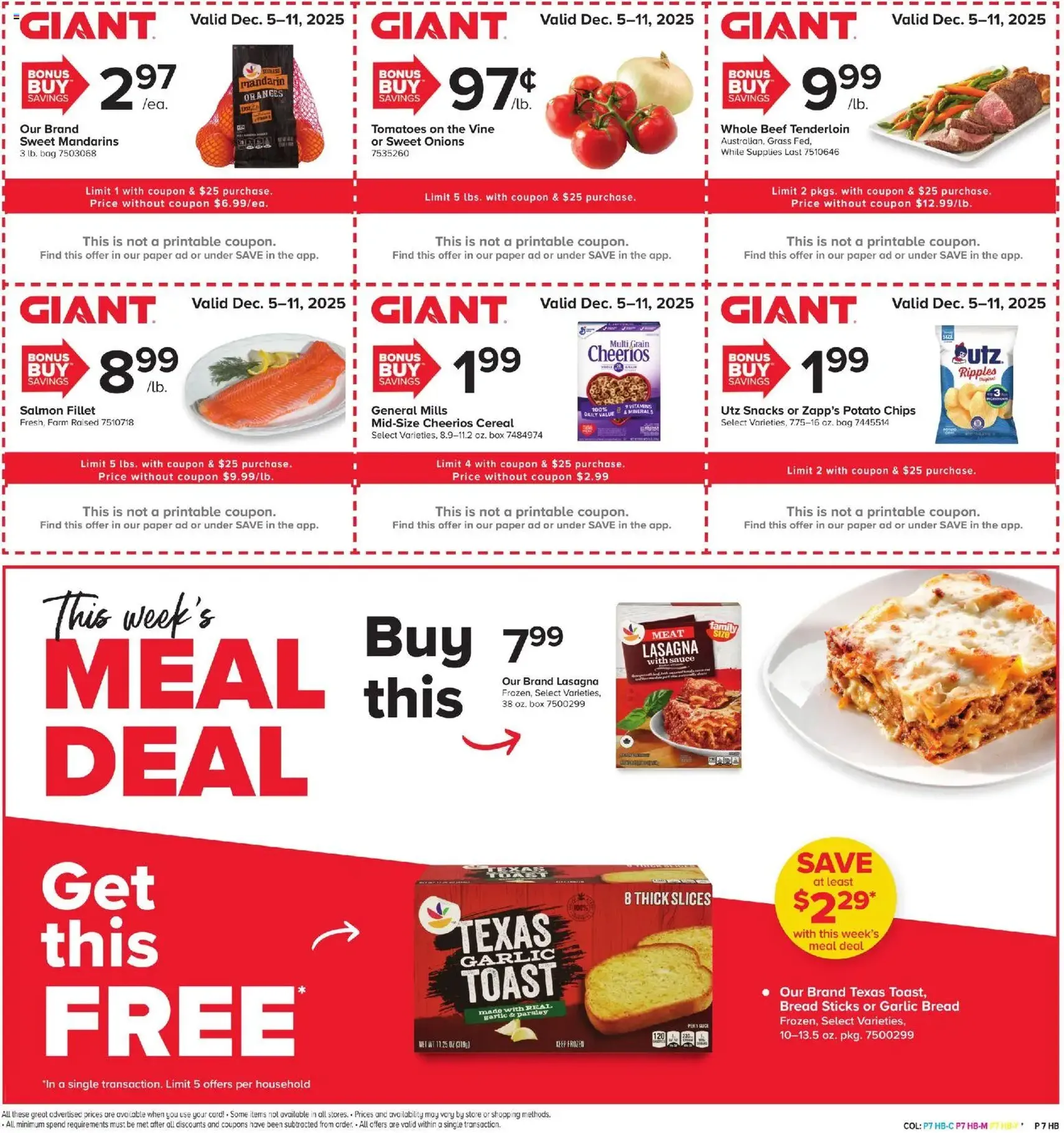Giant Weekly Ad - valid flyer from 12/05/2025, page 5 of 19