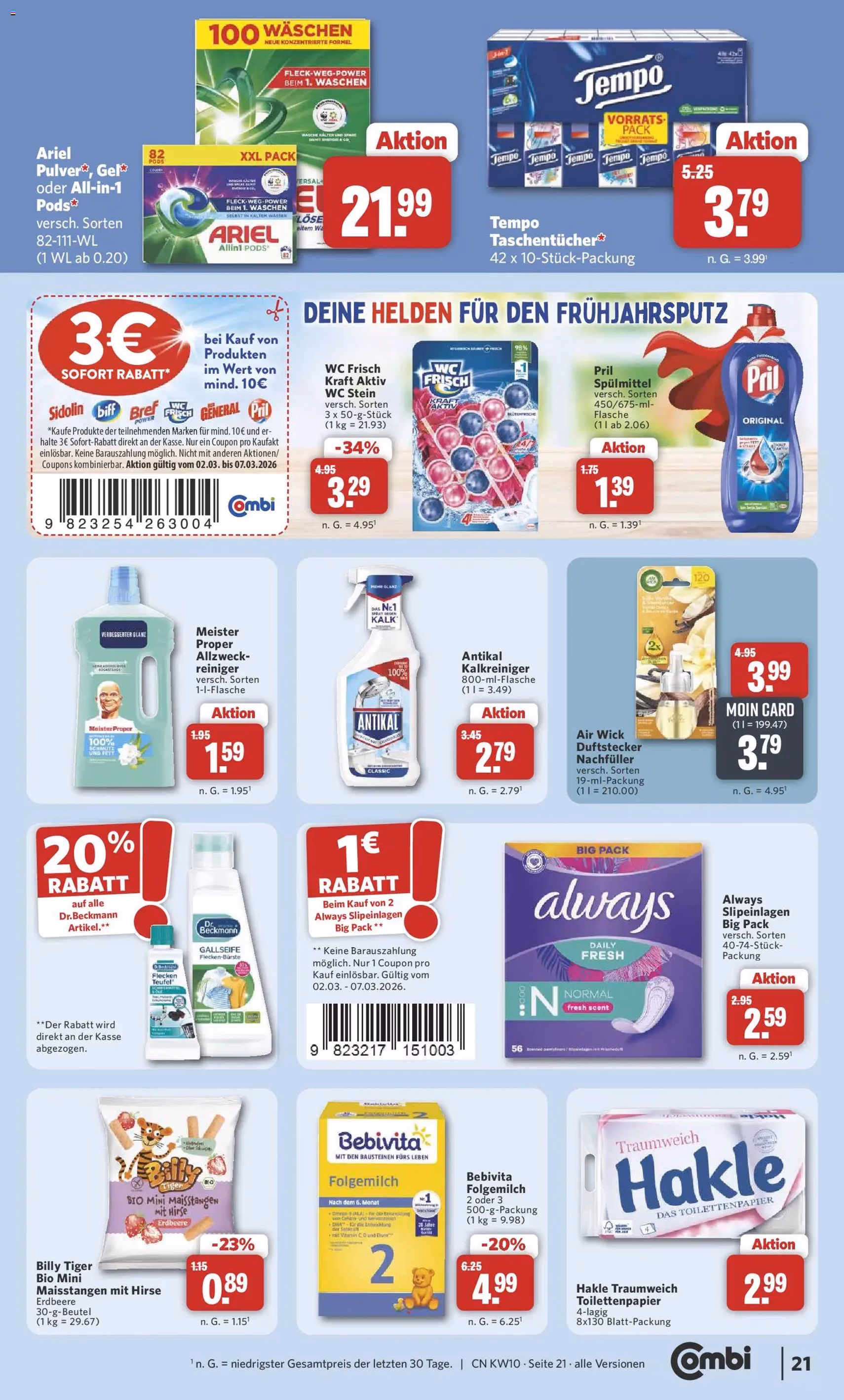 Combi Prospekt - Gültiger Prospekt ab 02.03.2026, Seite 23 von insgesamt 32