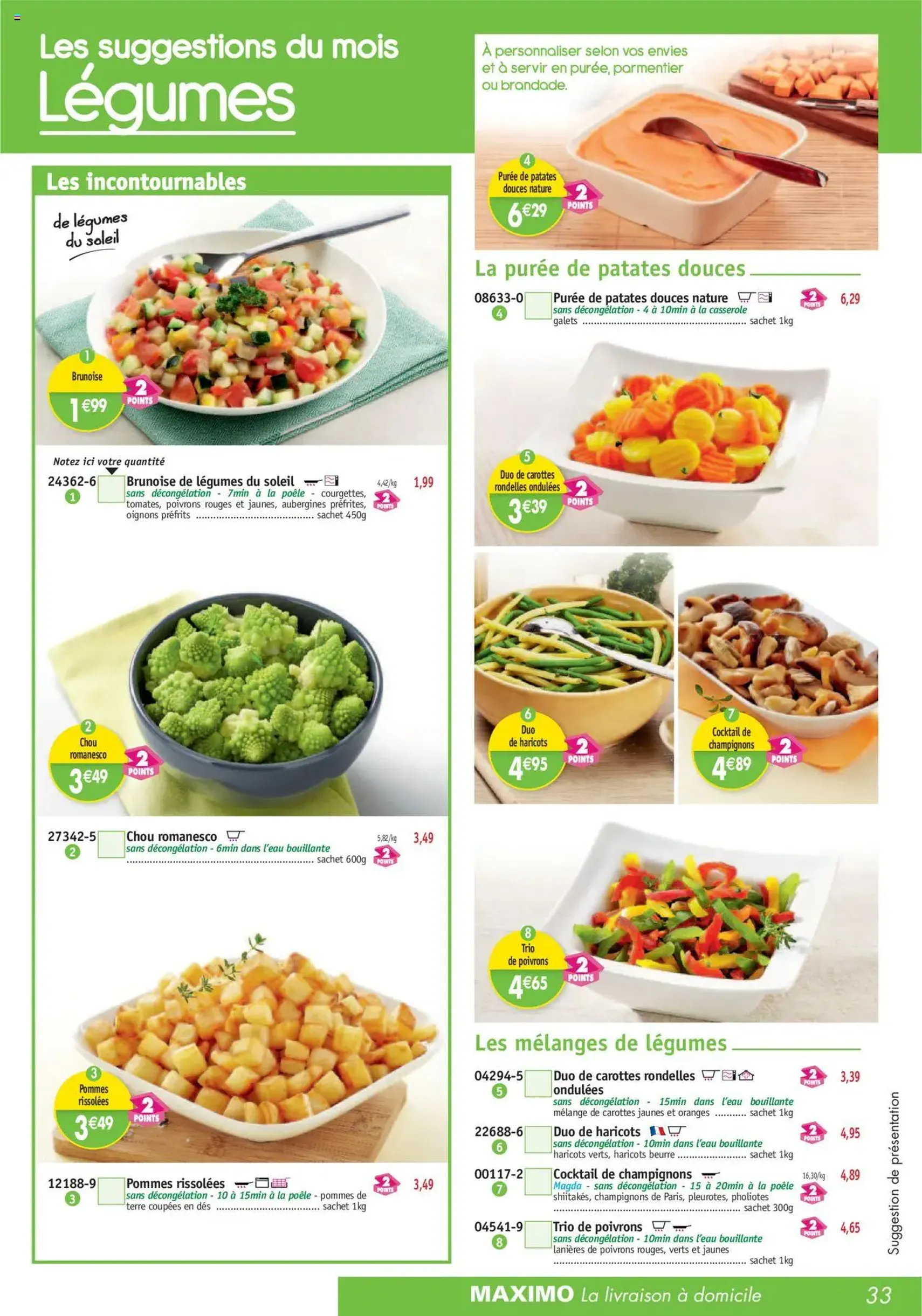 Maximo catalogue - brochure valable à partir du 26/09/2025, page 33 sur 64 Maximo catalogue - brochure valable à partir du 26/09/2025, page 33 sur 64