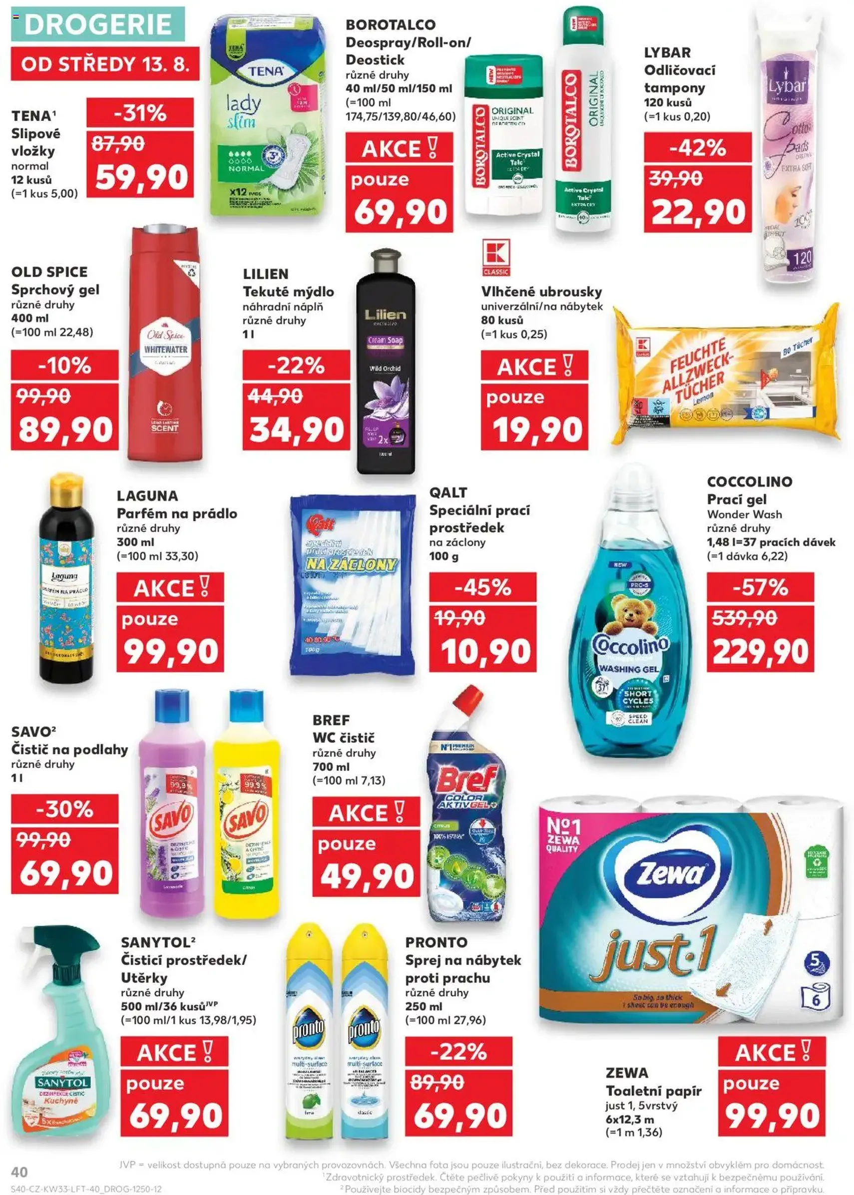 Kaufland leták - platný leták od 13.08.2025 strana 40 z 90 Kaufland leták - platný leták od 13.08.2025 strana 40 z 90