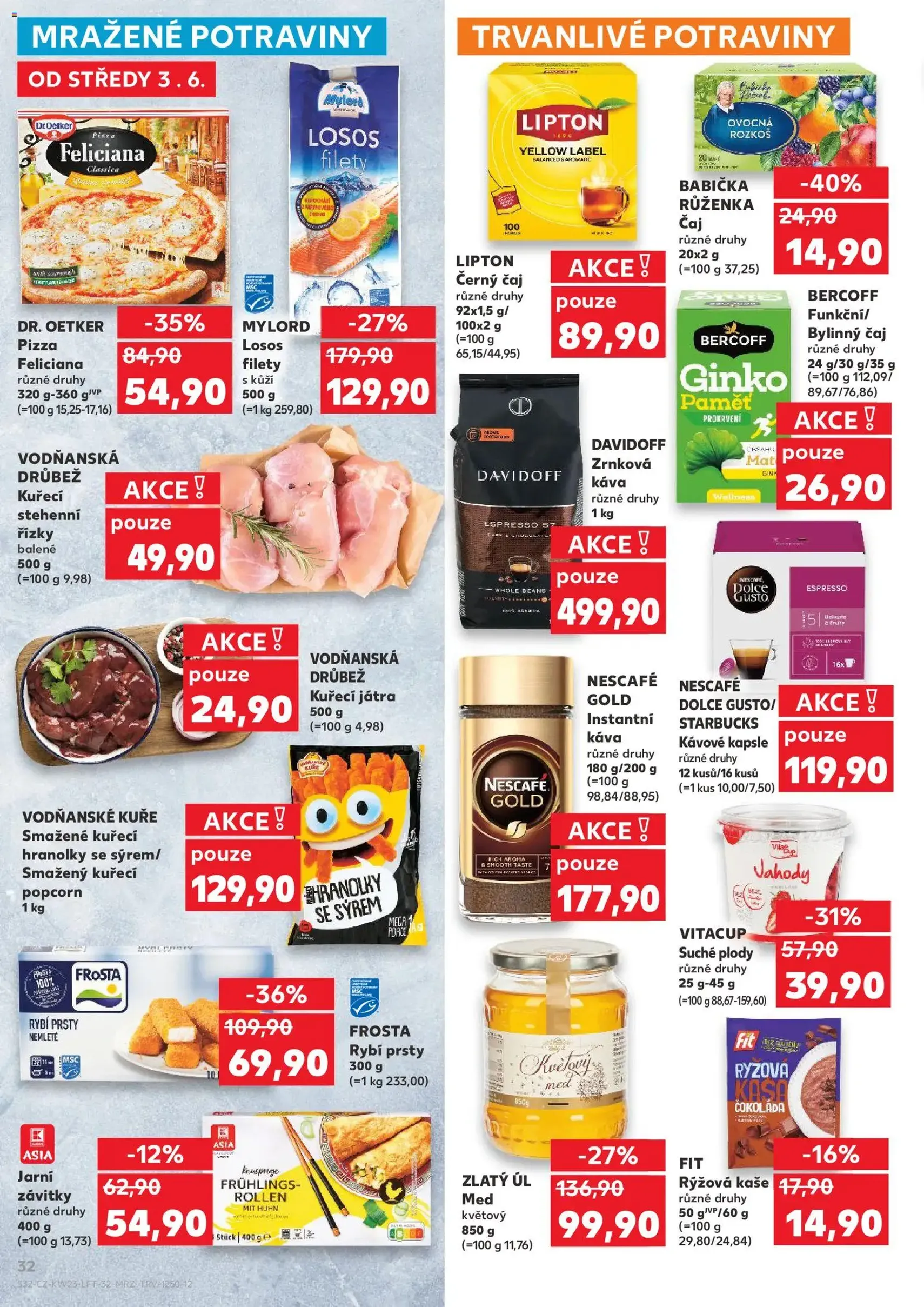 Kaufland leták - platný leták od 03.06.2026 strana 32 z 54
