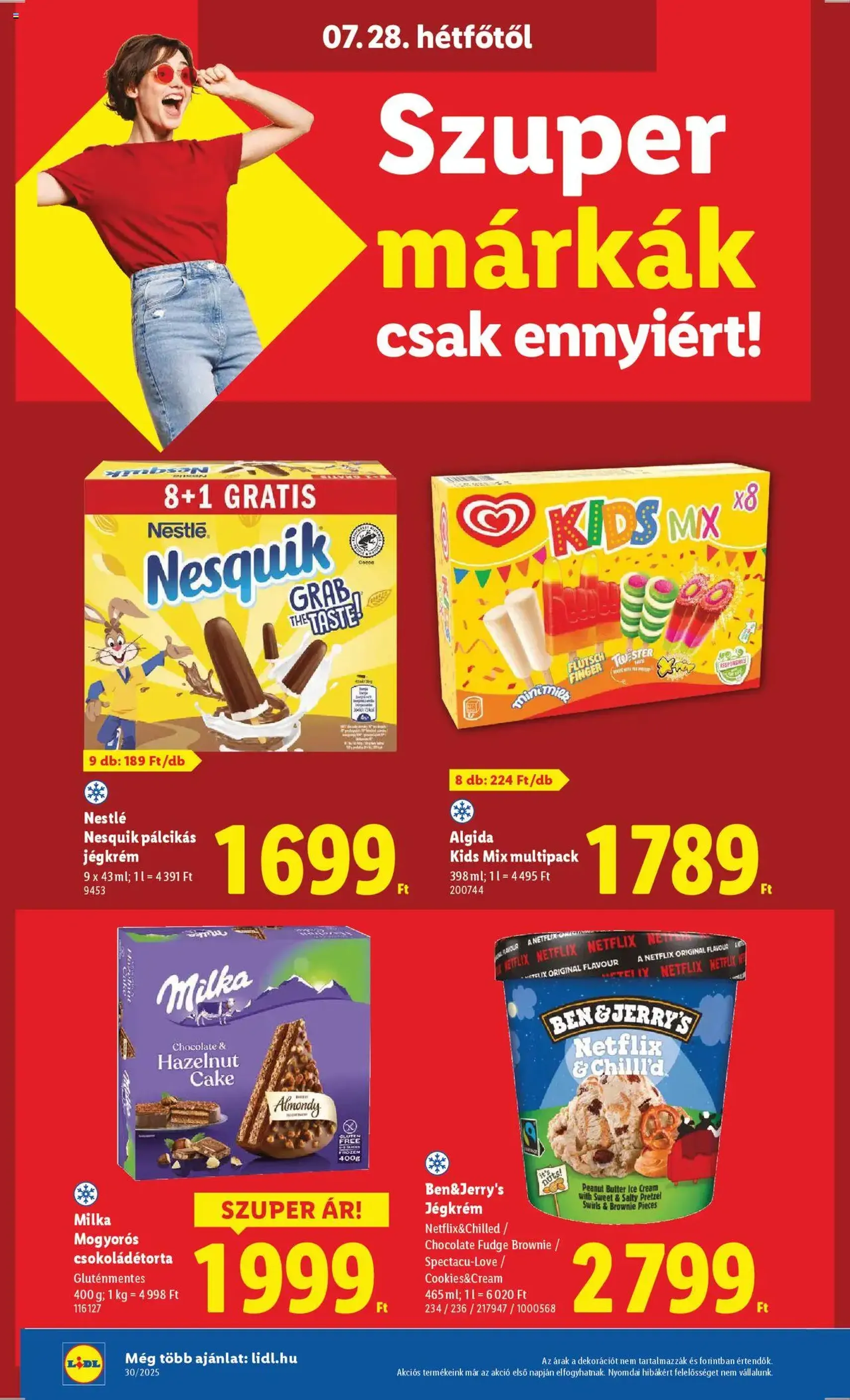 Lidl Akciós újság - 2025.07.24. érvényes szórólap 48 oldal 62 oldalból Lidl Akciós újság - 2025.07.24. érvényes szórólap 48 oldal 62 oldalból