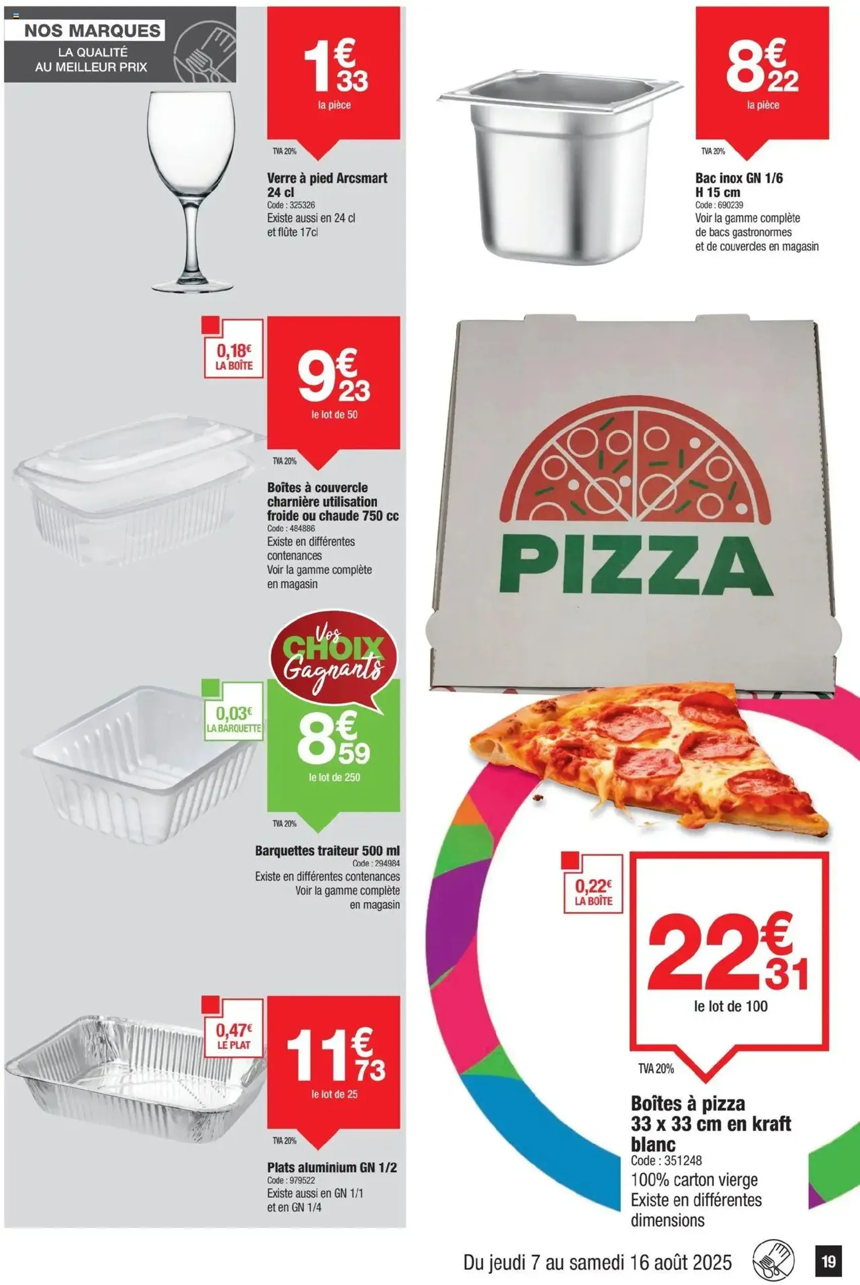 Promocash catalogue - brochure valable à partir du 07/08/2025, page 19 sur 24 Promocash catalogue - brochure valable à partir du 07/08/2025, page 19 sur 24