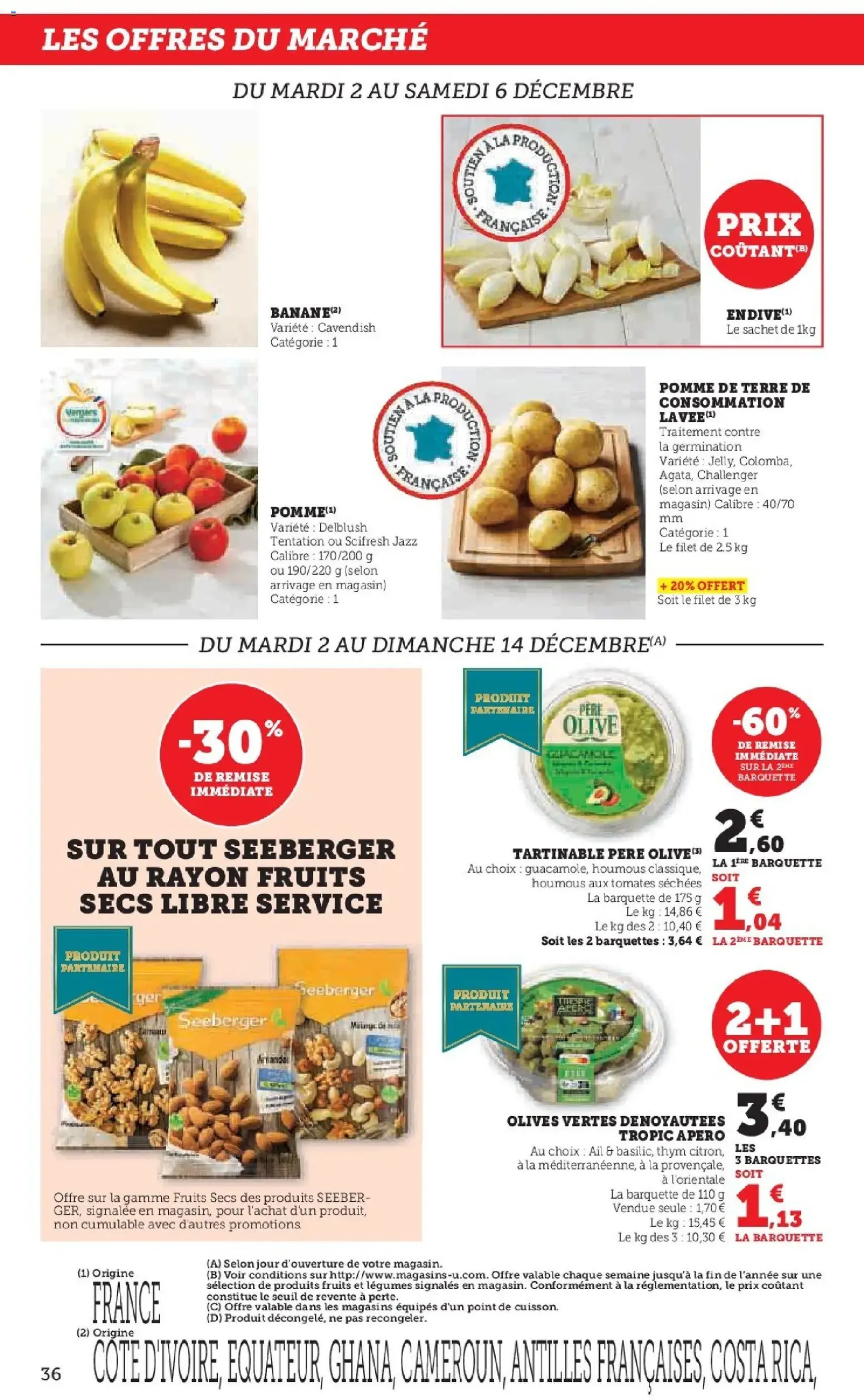 Super U - Les prix bas de la semaine - brochure valable à partir du 02/12/2025, page 36 sur 40