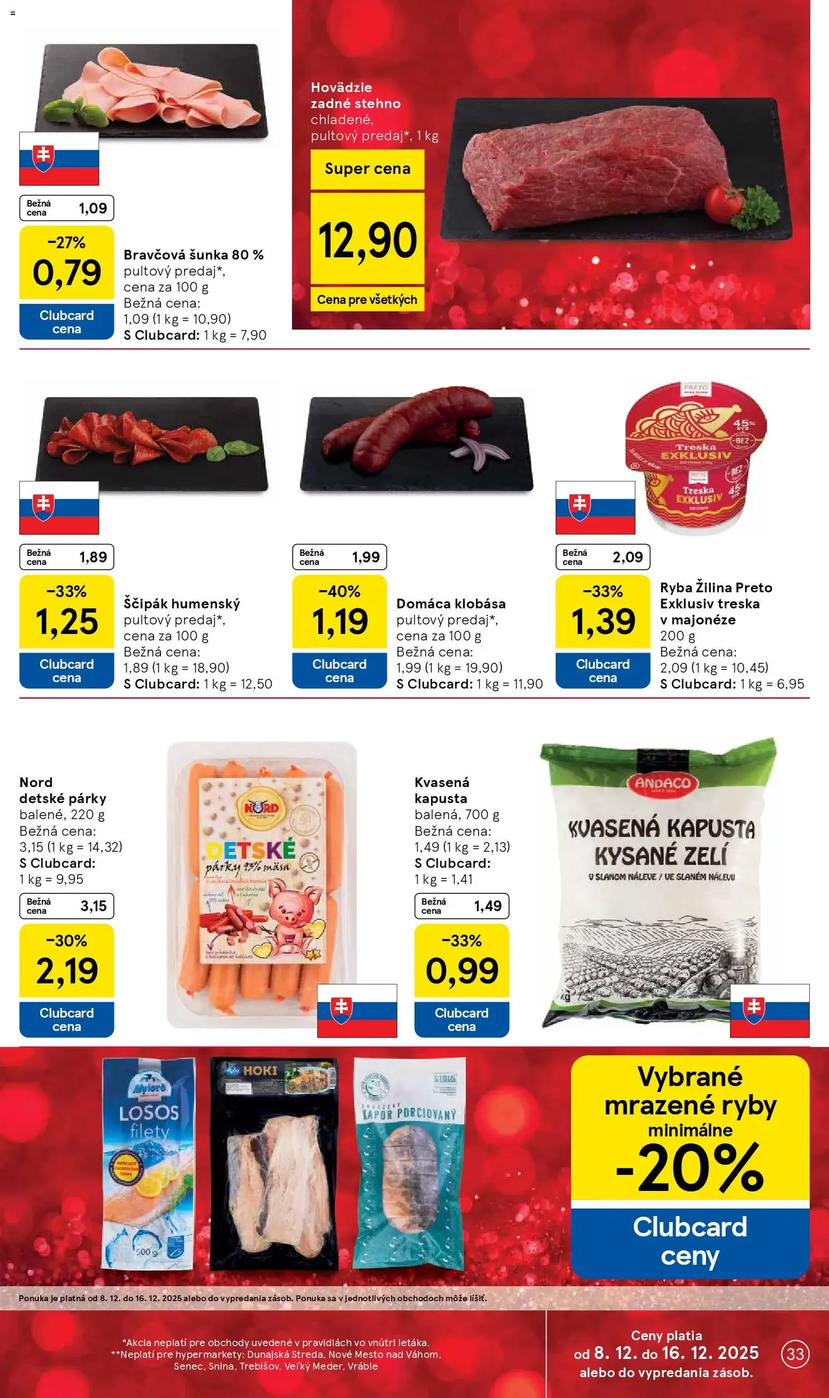 Tesco Hypermarket - leták - platný leták od 08.12.2025 strana 33 z 49