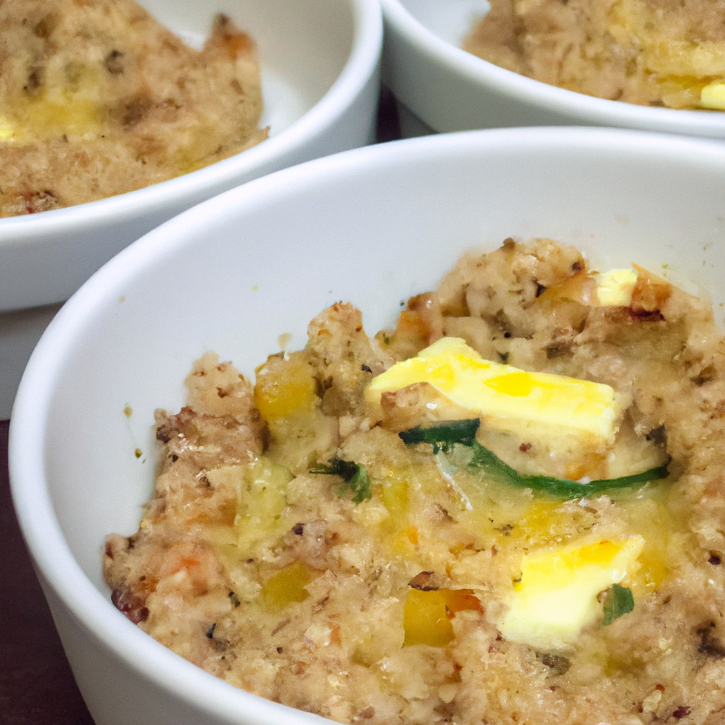 Sformatini di quinoa alle zucchine