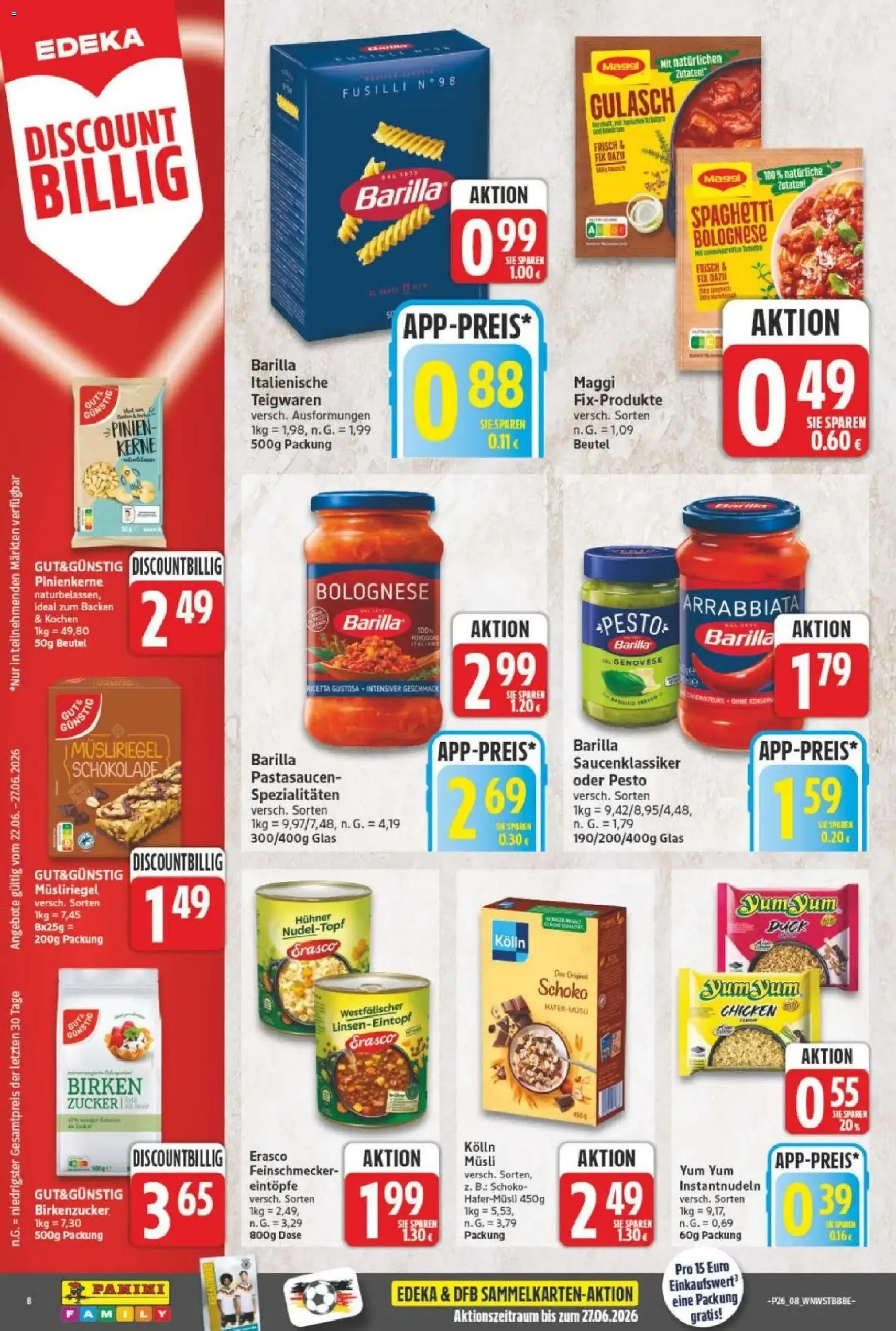 NP Discount Prospekt - Gültiger Prospekt ab 22.06.2026, Seite 8 von insgesamt 17