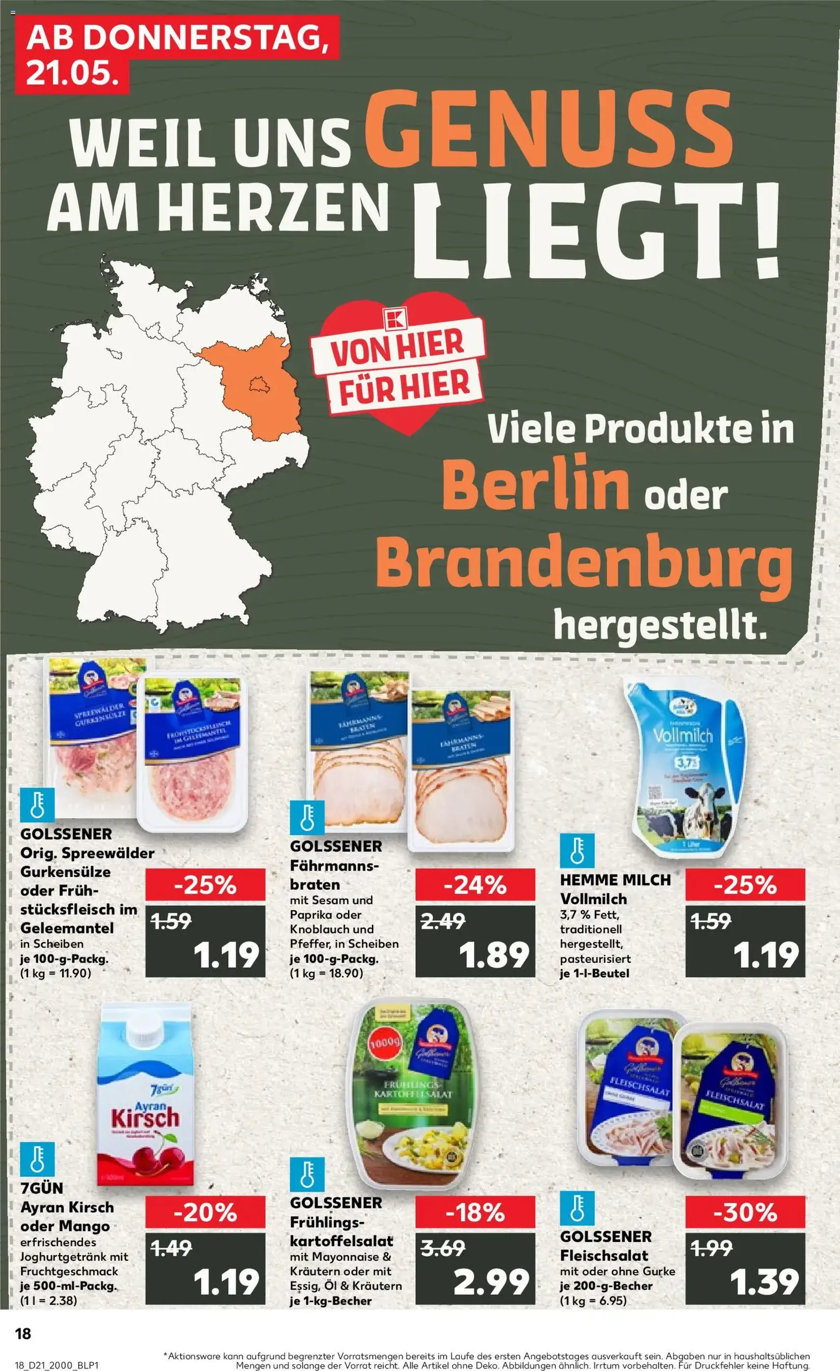 Kaufland Prospekt - Gültiger Prospekt ab 21.05.2026, Seite 18 von insgesamt 58