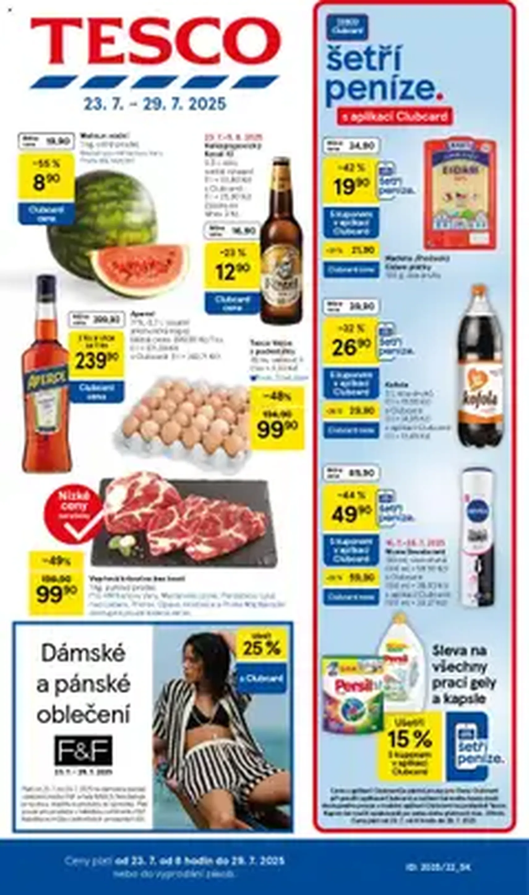 Tesco leták - Hypermarket - platný leták od 23.07.2025 strana 1 z 1