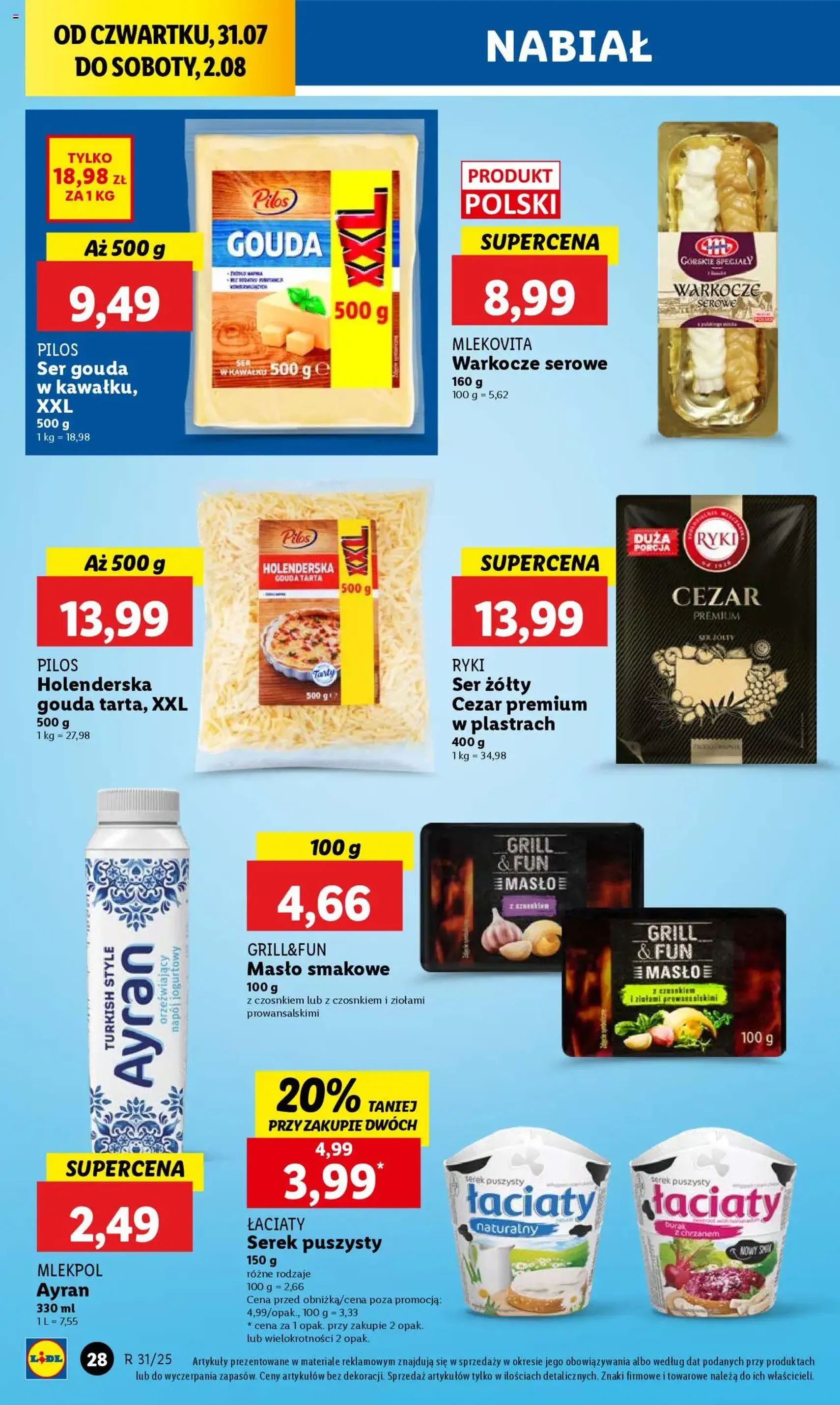Lidl Gazetka - ważny gazetka od 31.07.2025 strona 34 z 63 Lidl Gazetka - ważny gazetka od 31.07.2025 strona 34 z 63