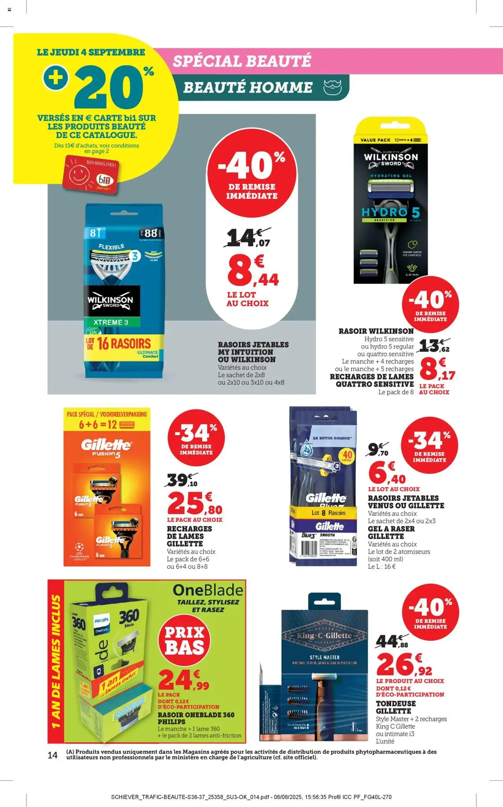 Bi1 catalogue - brochure valable à partir du 01/09/2025, page 14 sur 40