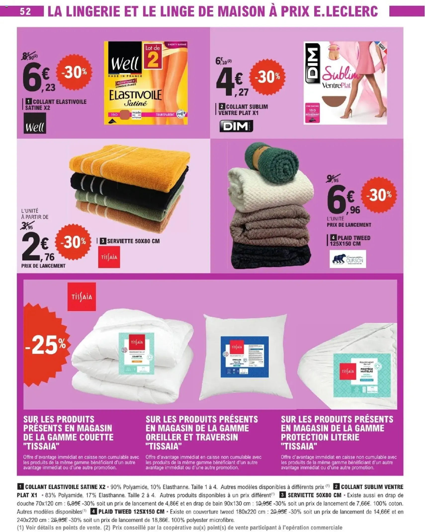 E.Leclerc catalogue semaine 9 - brochure valable à partir du 24/02/2026, page 52 sur 56