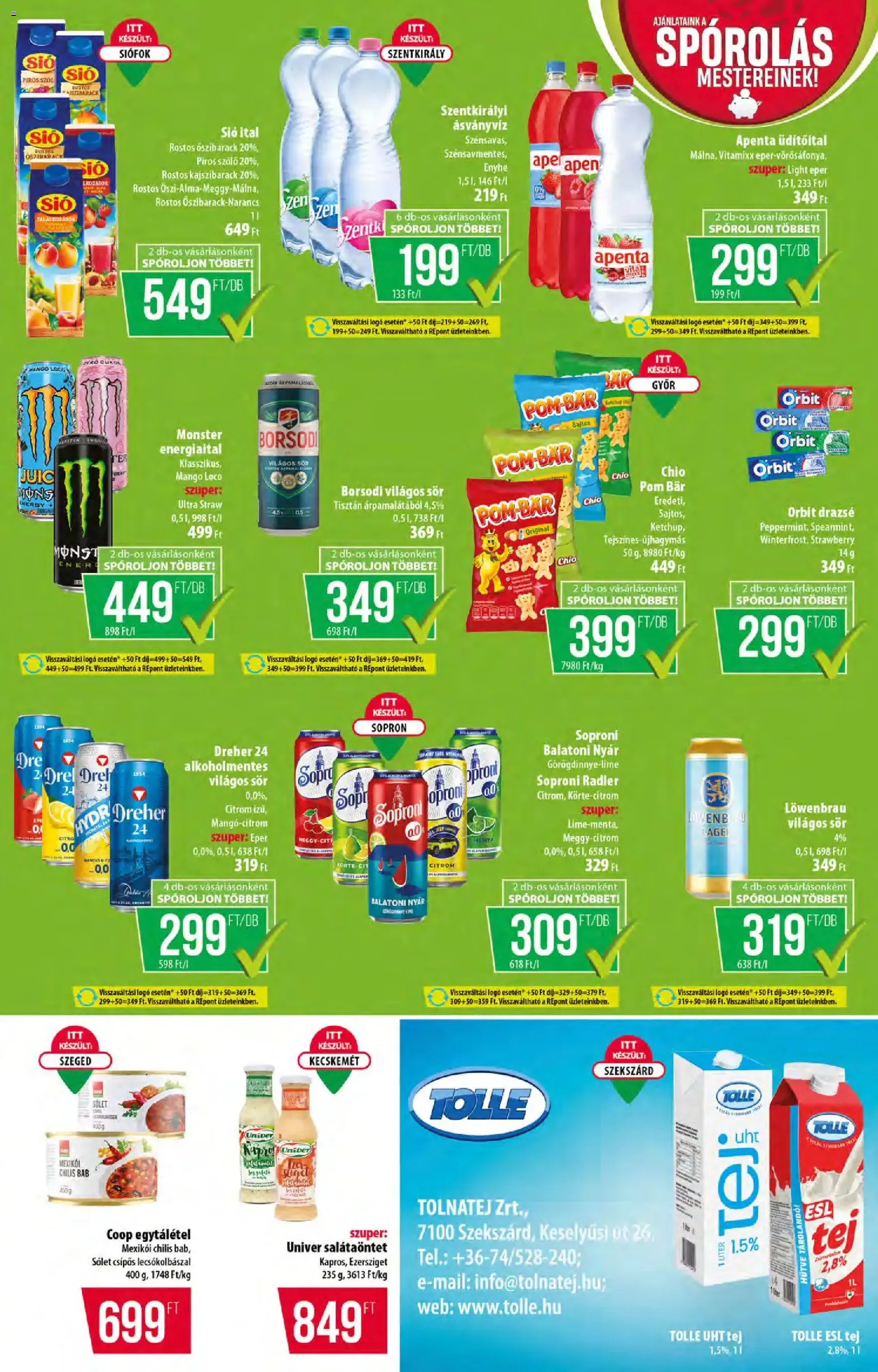 COOP akciós újság - 2026.06.04. érvényes szórólap 7 oldal 12 oldalból