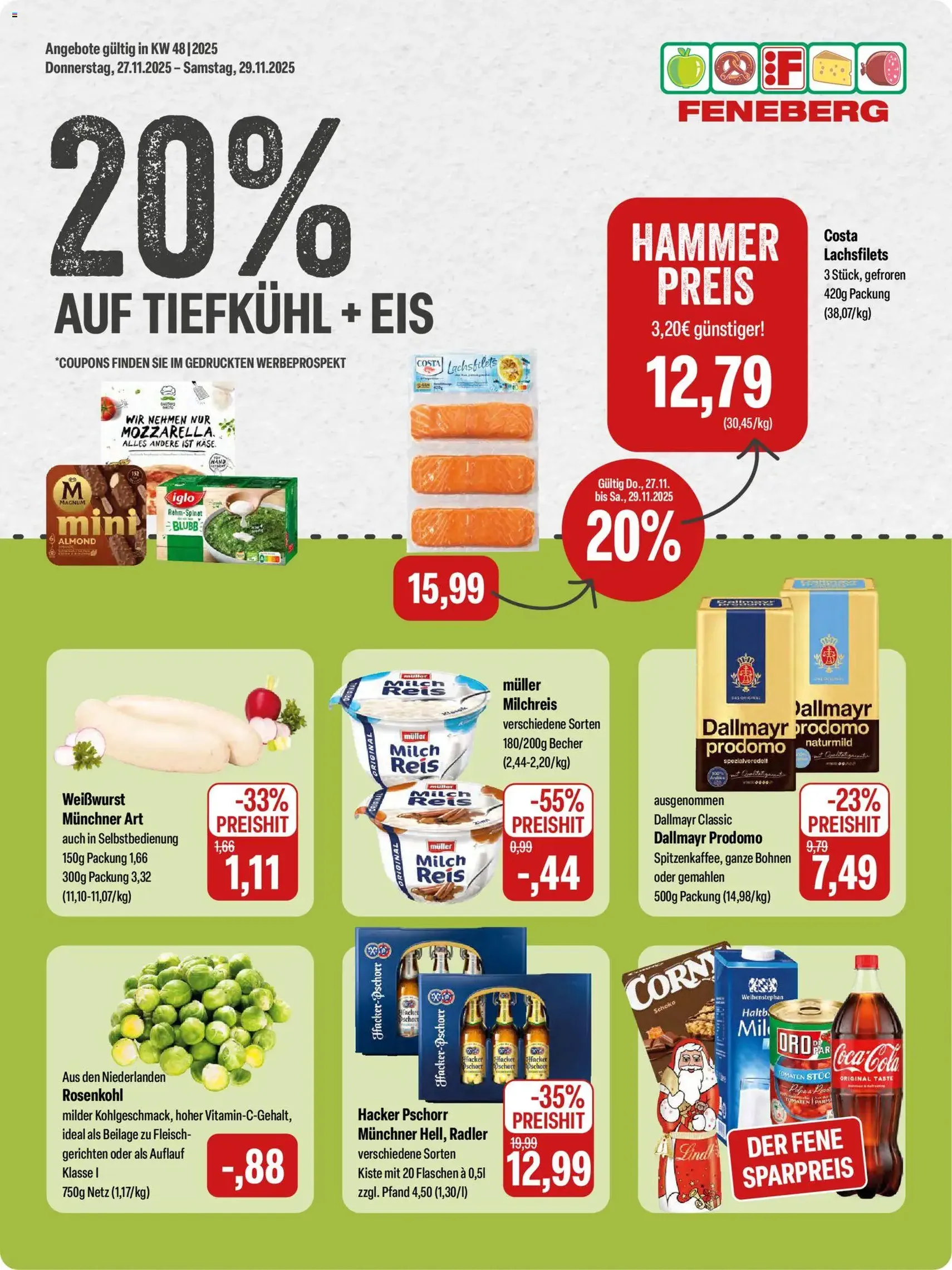 Feneberg Angebote - Gültiger Prospekt ab 27.11.2025, Seite 1 von insgesamt 24