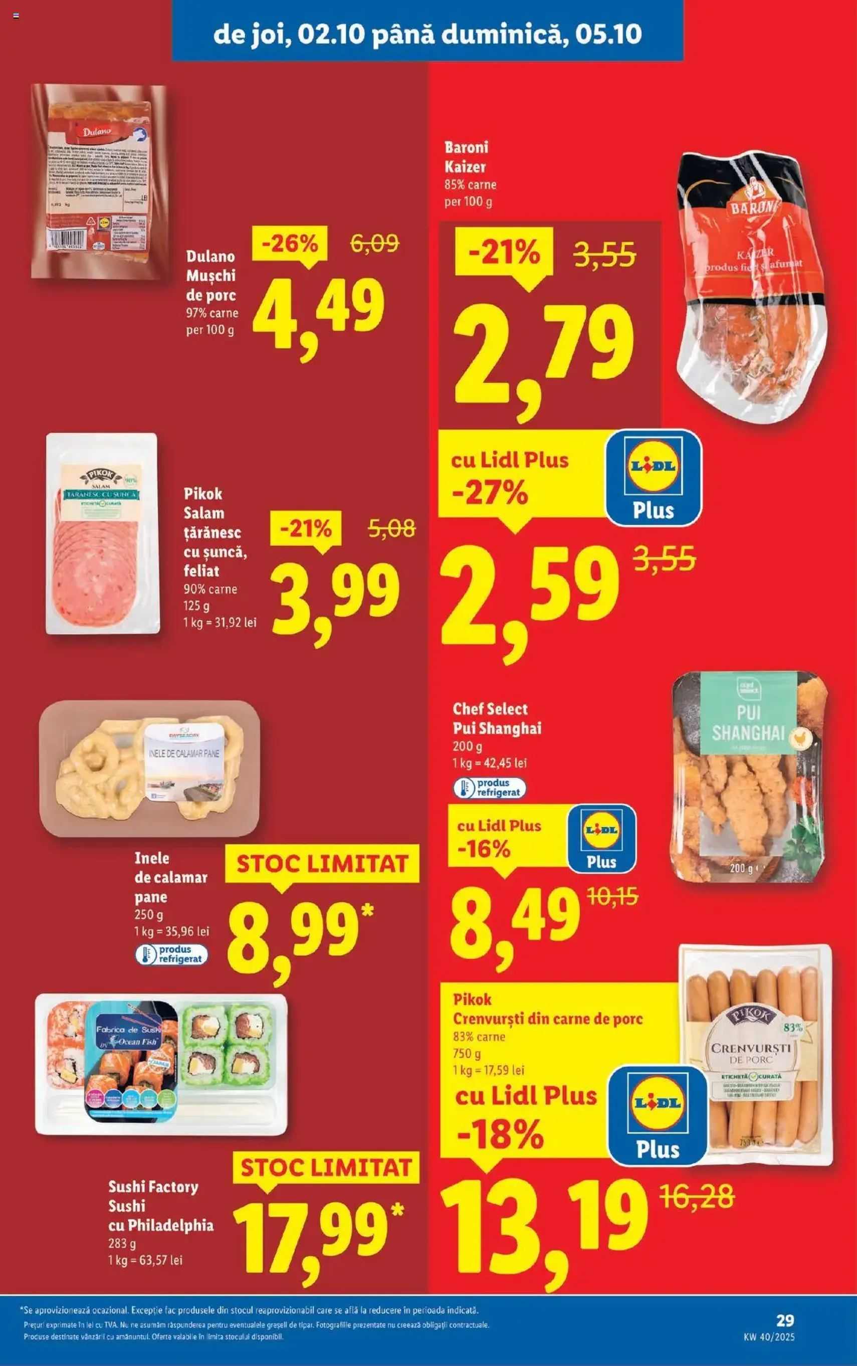 Catalog Lidl - cataloage valabile începând cu 29.09.2025 pagina 29 din 40