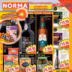 Norma leták - náhled letáku platný od 01.02.2026